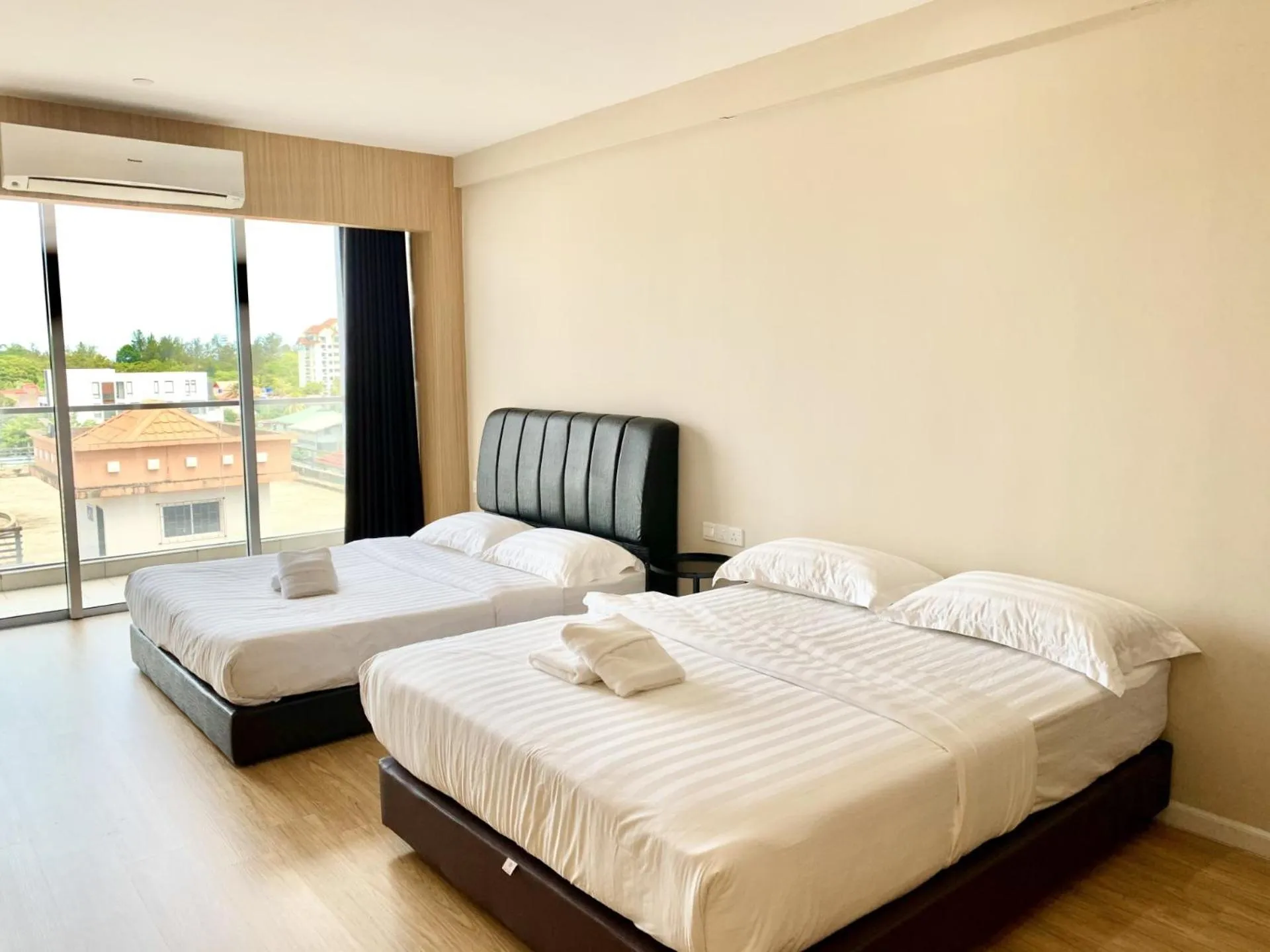 Bedroom, Bed in Deco Home @ Aru Suites