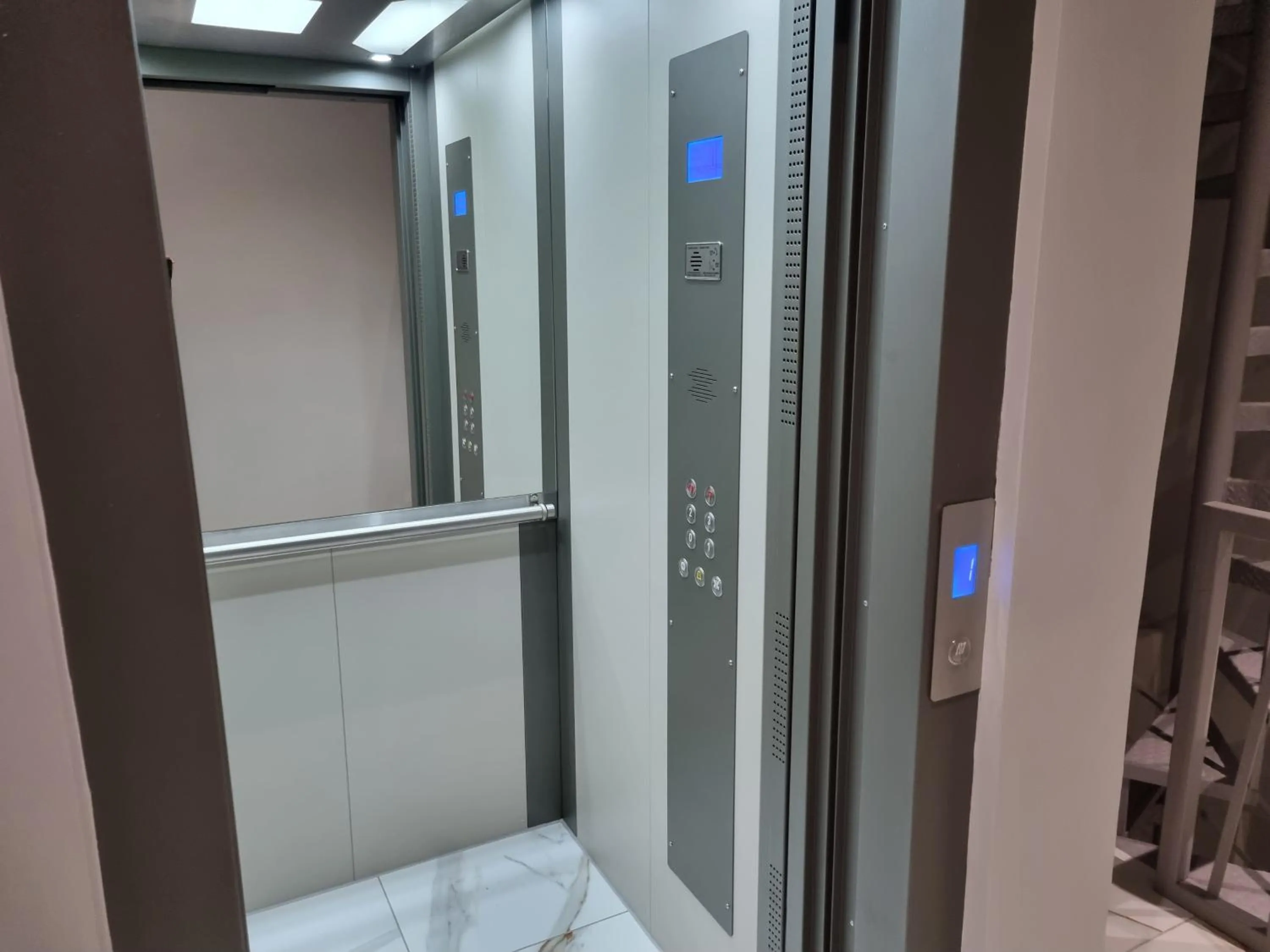 elevator in Xanthi Studio Apartments