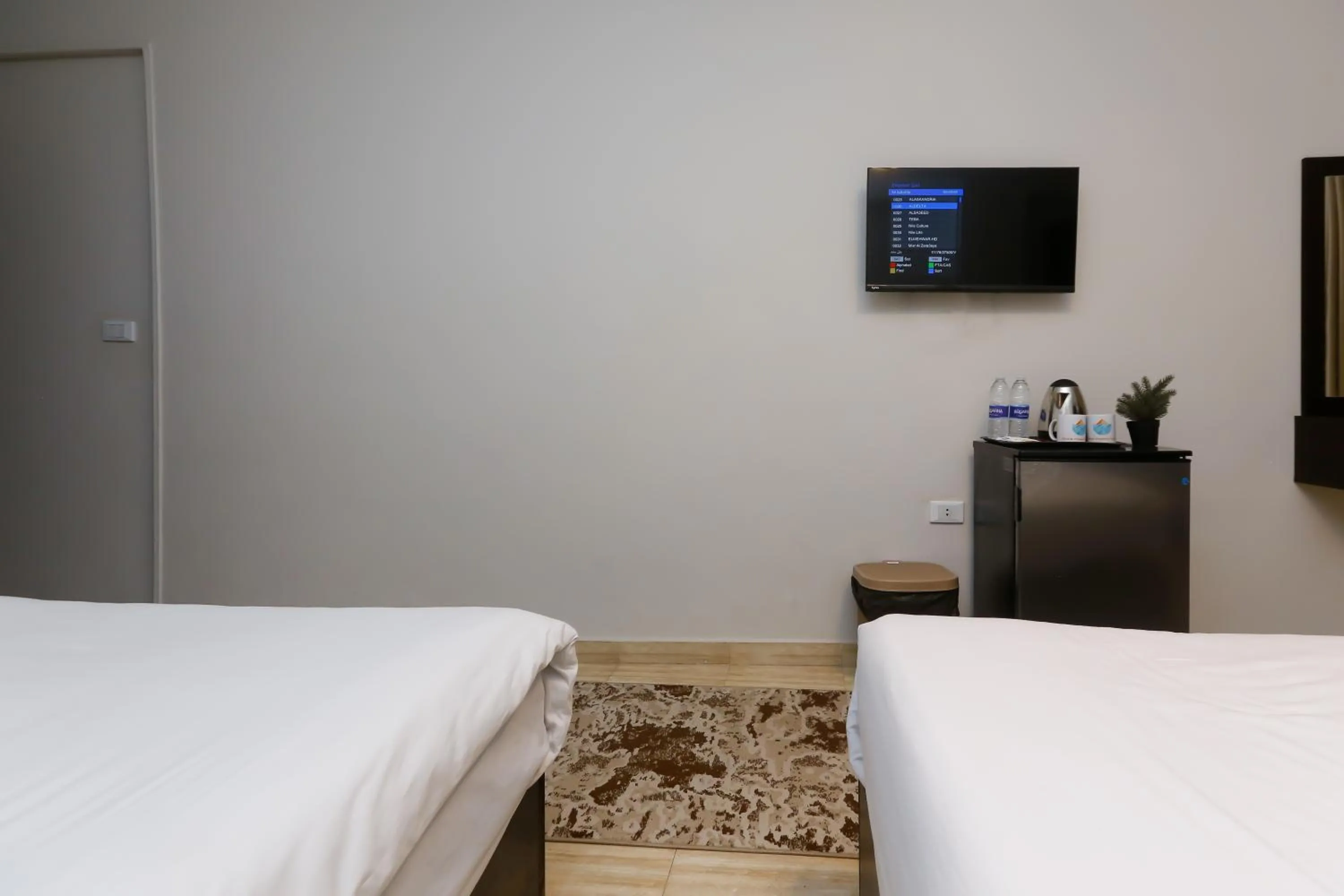 Bed in Crowne Pyramids View inn