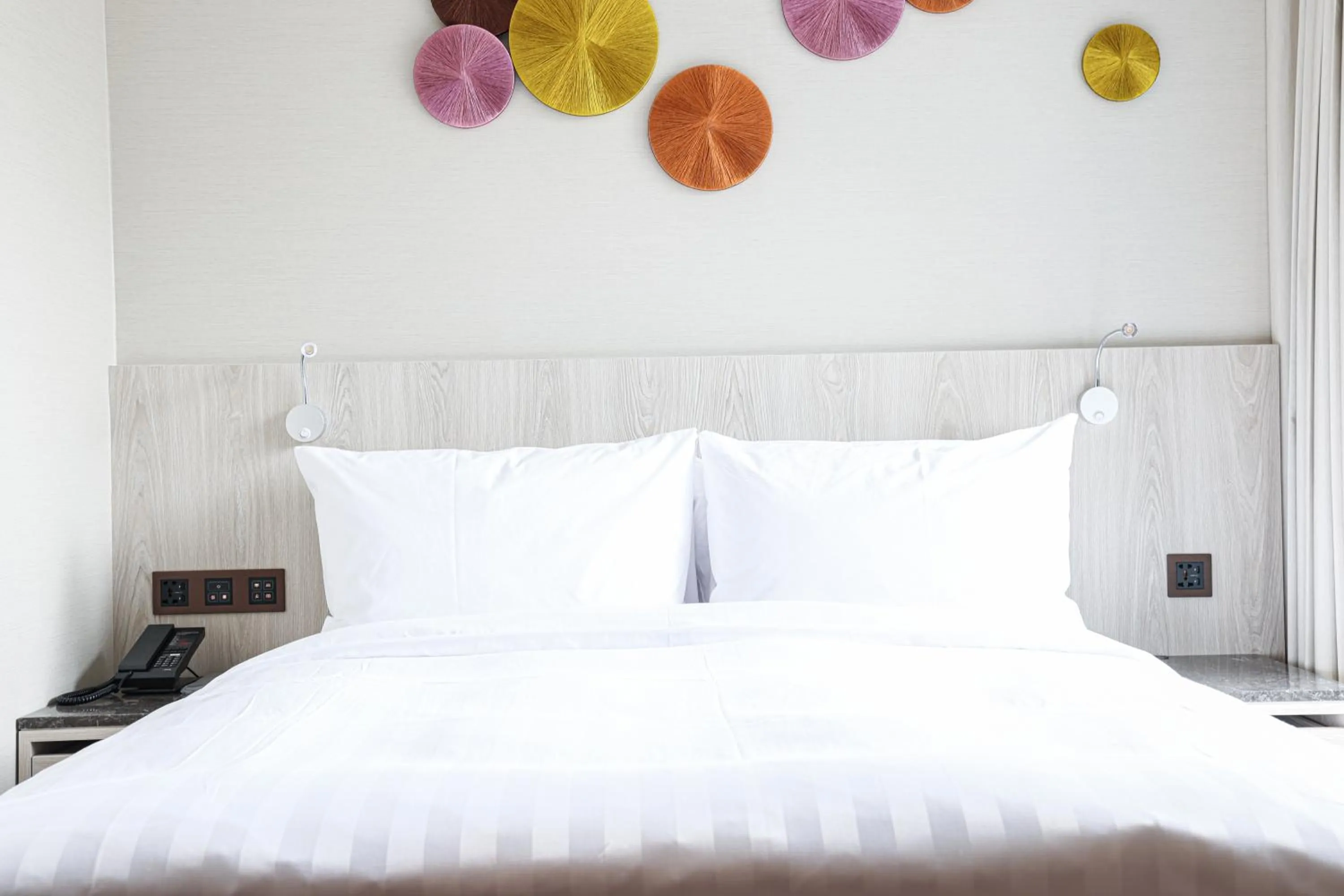 Bed in Royal Jade Boutique Hotel