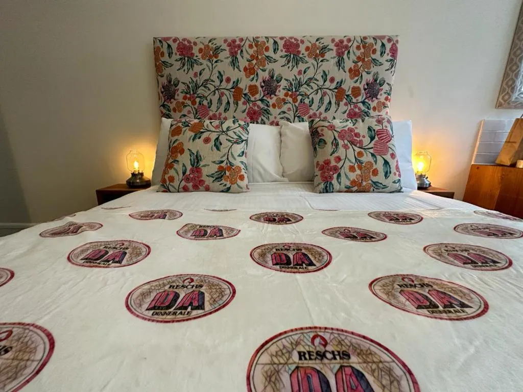 Bed in The Resch House