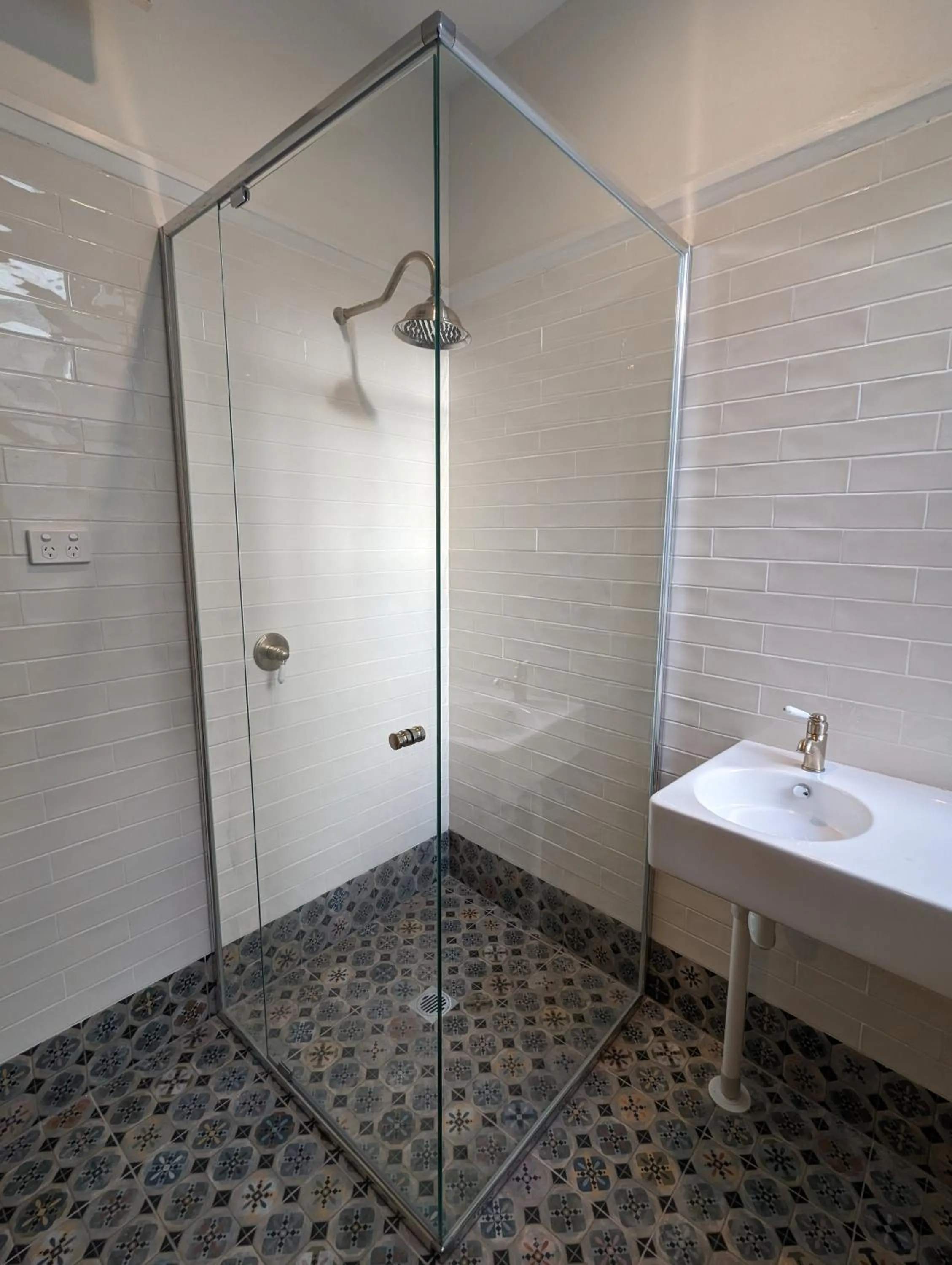 Shower in The Resch House