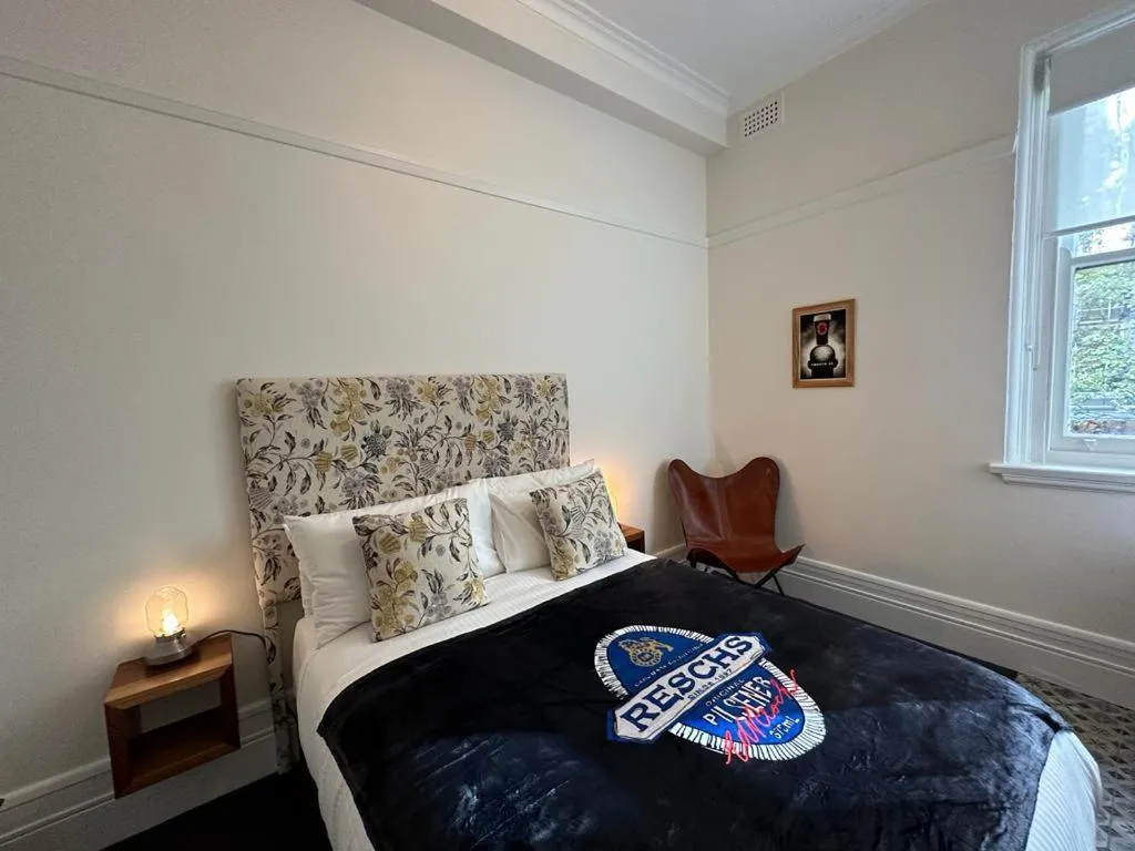 Bed in The Resch House