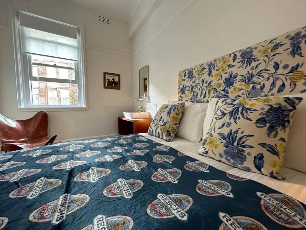 Bed in The Resch House