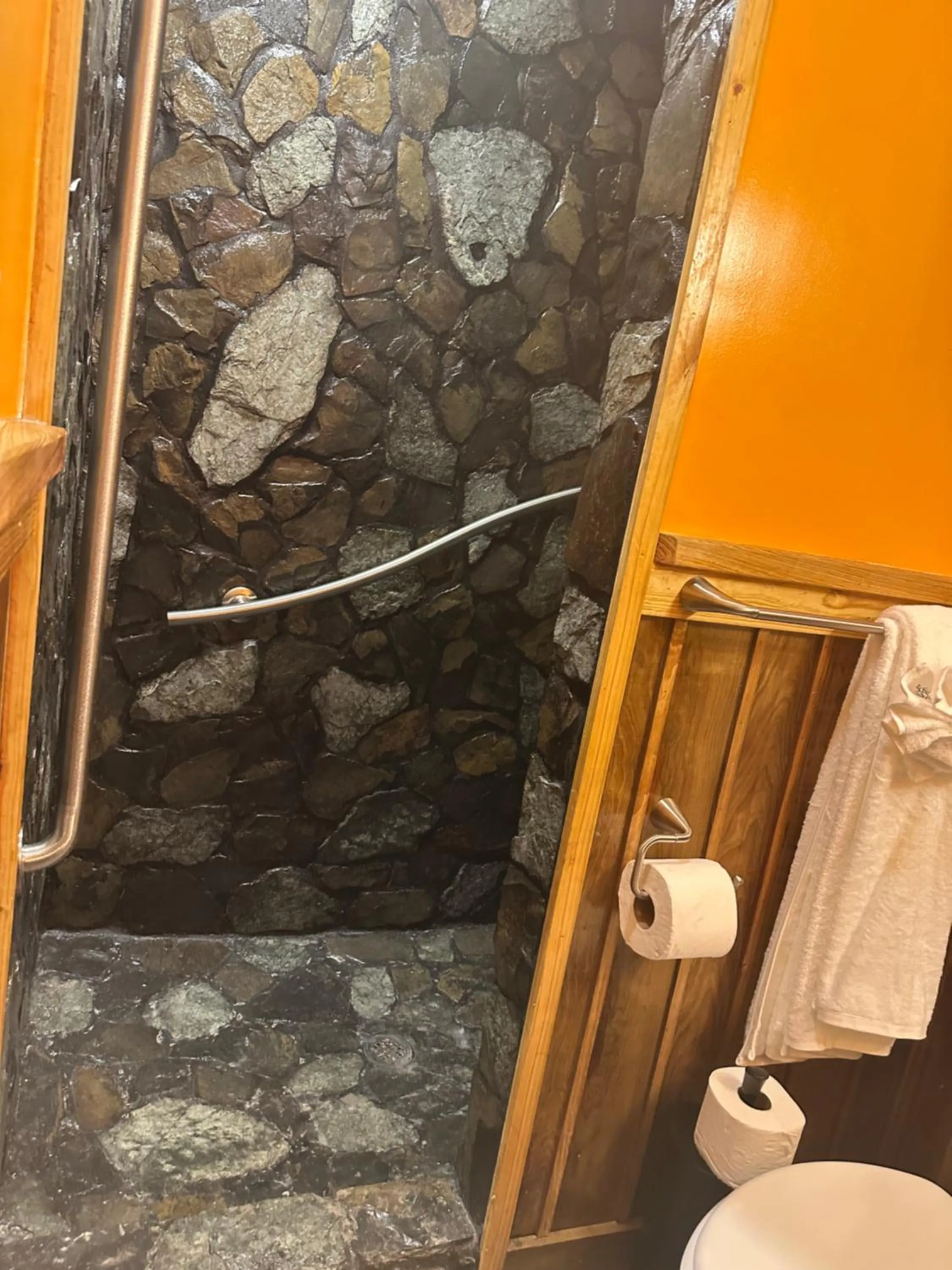 Shower in Howler Landing Vacation Rental