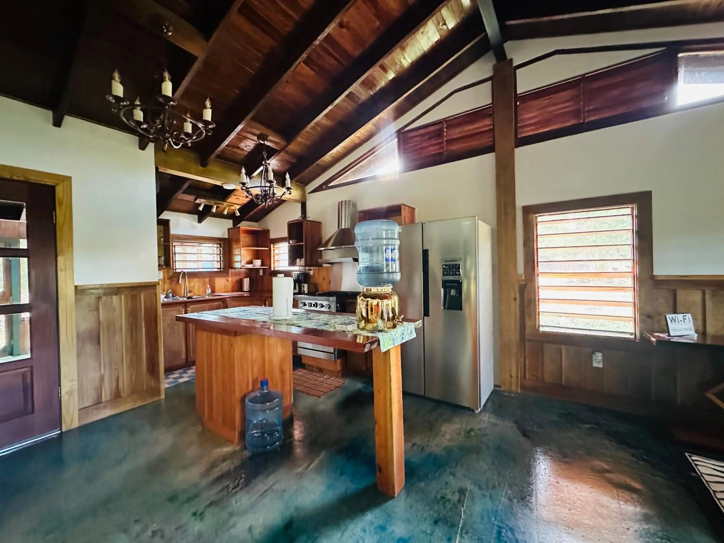 Kitchen or kitchenette in Howler Landing Vacation Rental