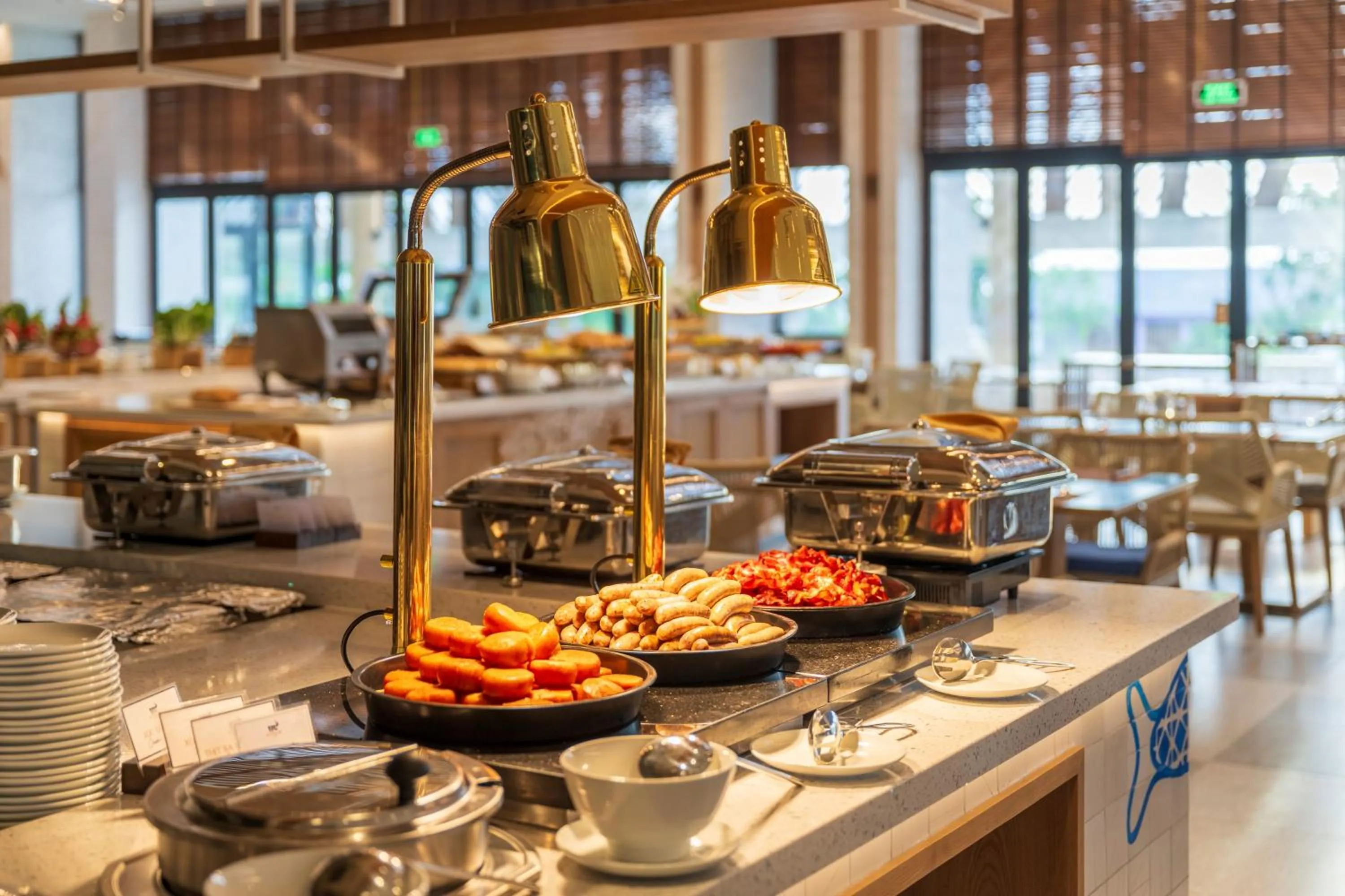 Restaurant/places to eat in TTC Van Phong Bay Resort - Himalaya Sauna & Steam Retreat Included