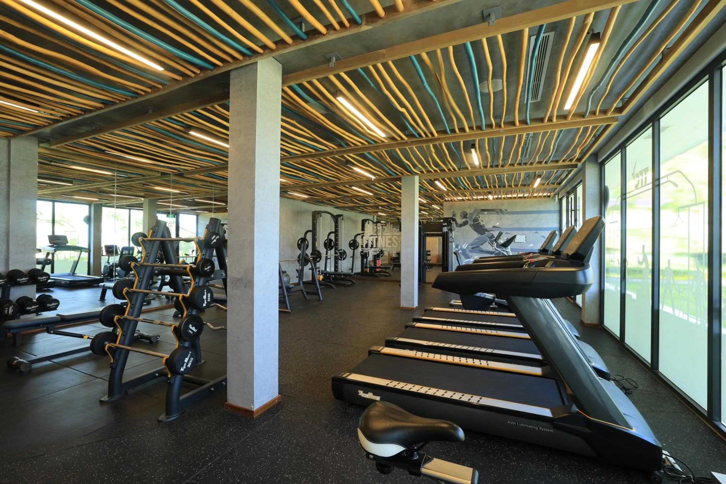 Fitness centre/facilities in TTC Van Phong Bay Resort - Himalaya Sauna & Steam Retreat Included