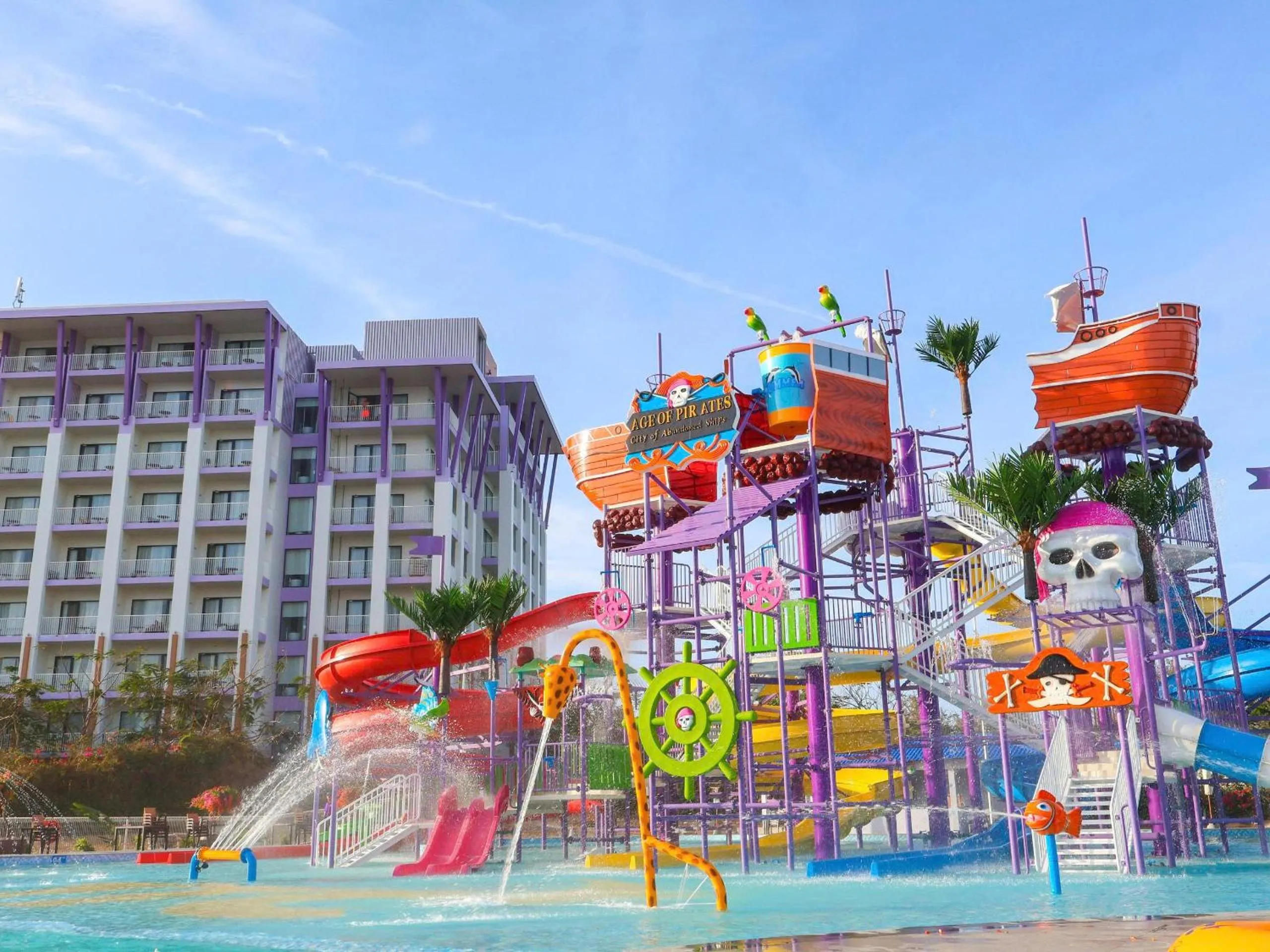 Aqua park in TTC Van Phong Bay Resort - Himalaya Sauna & Steam Retreat Included