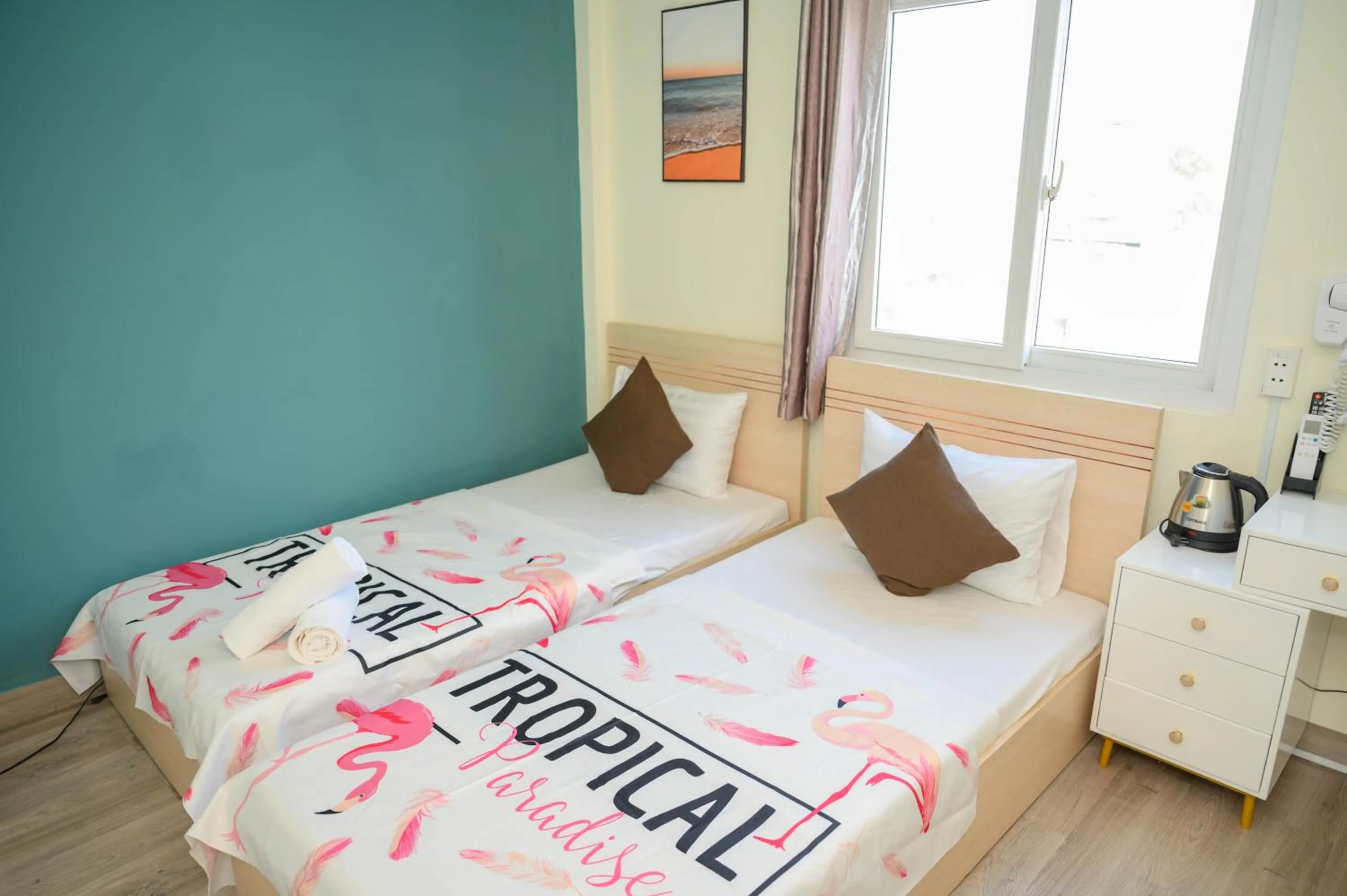 Bed in Jasmine Hotel