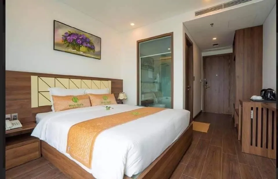 Bed in Minh Quan Hotel - Da Nang Center By HOS