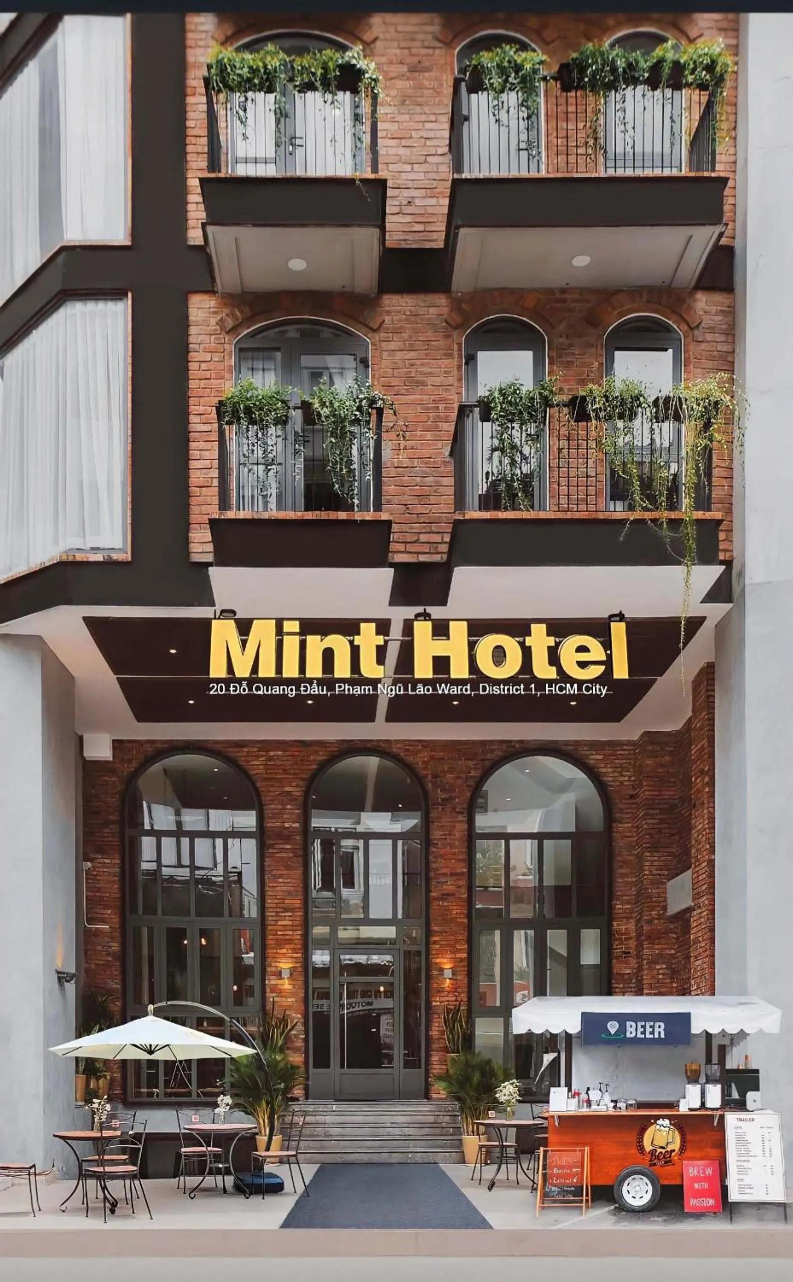 Property building in Mint Hotel Bui Vien Q1