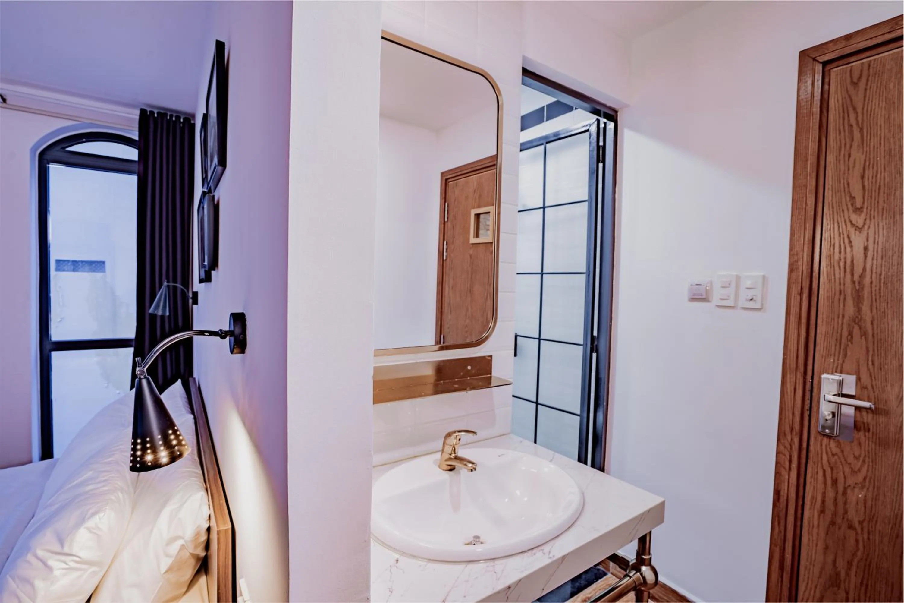 Photo of the whole room, Bed in Mint Hotel Bui Vien Q1