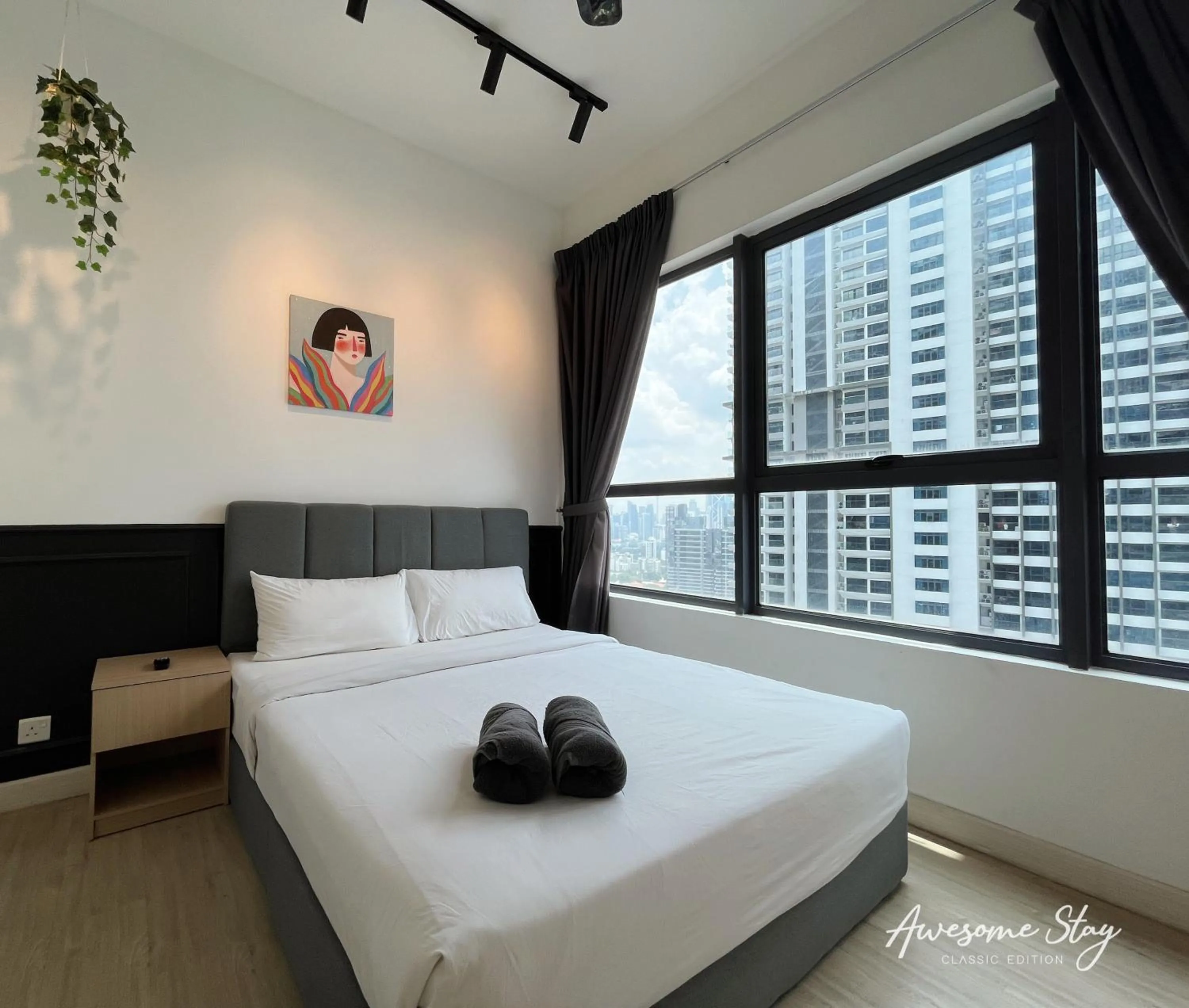 Bedroom, Bed in Arte Plus Ampang By Awesomestay