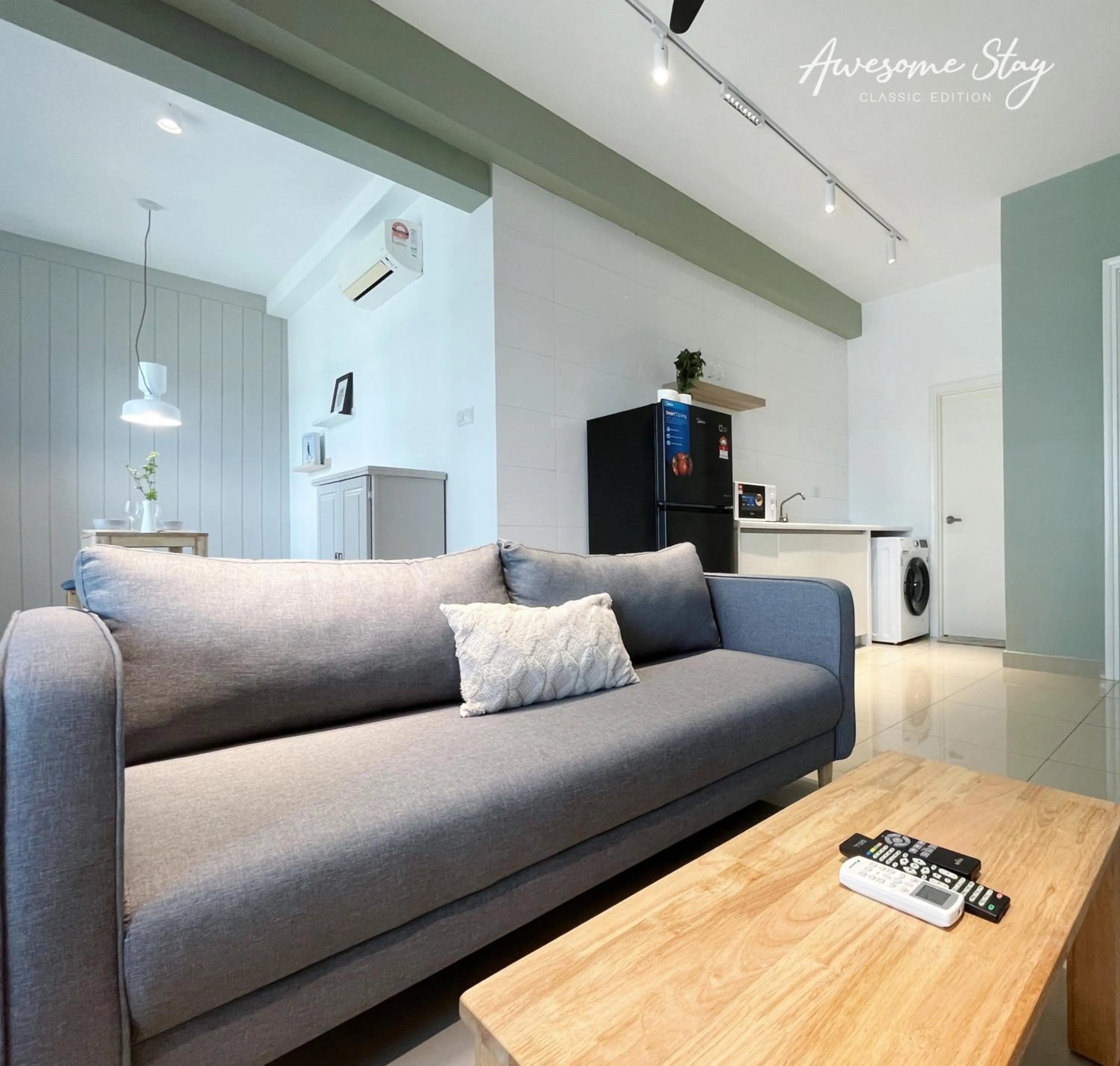 Living room in Arte Plus Ampang By Awesomestay
