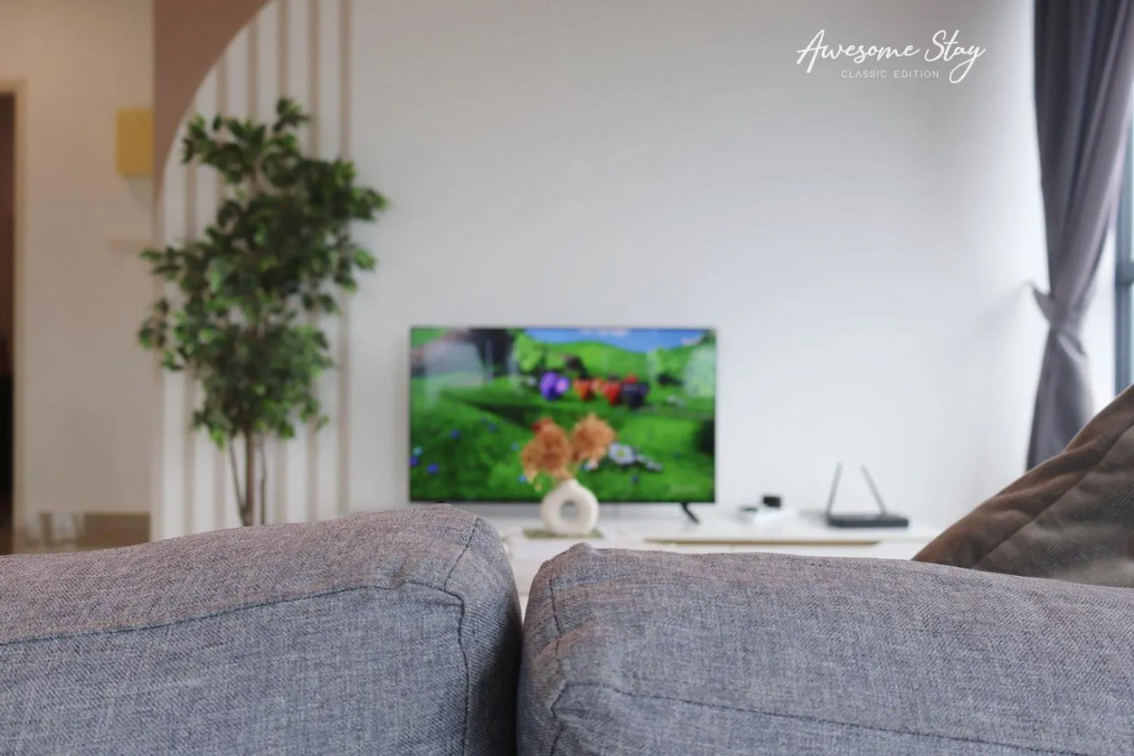 Living room in Arte Plus Ampang By Awesomestay