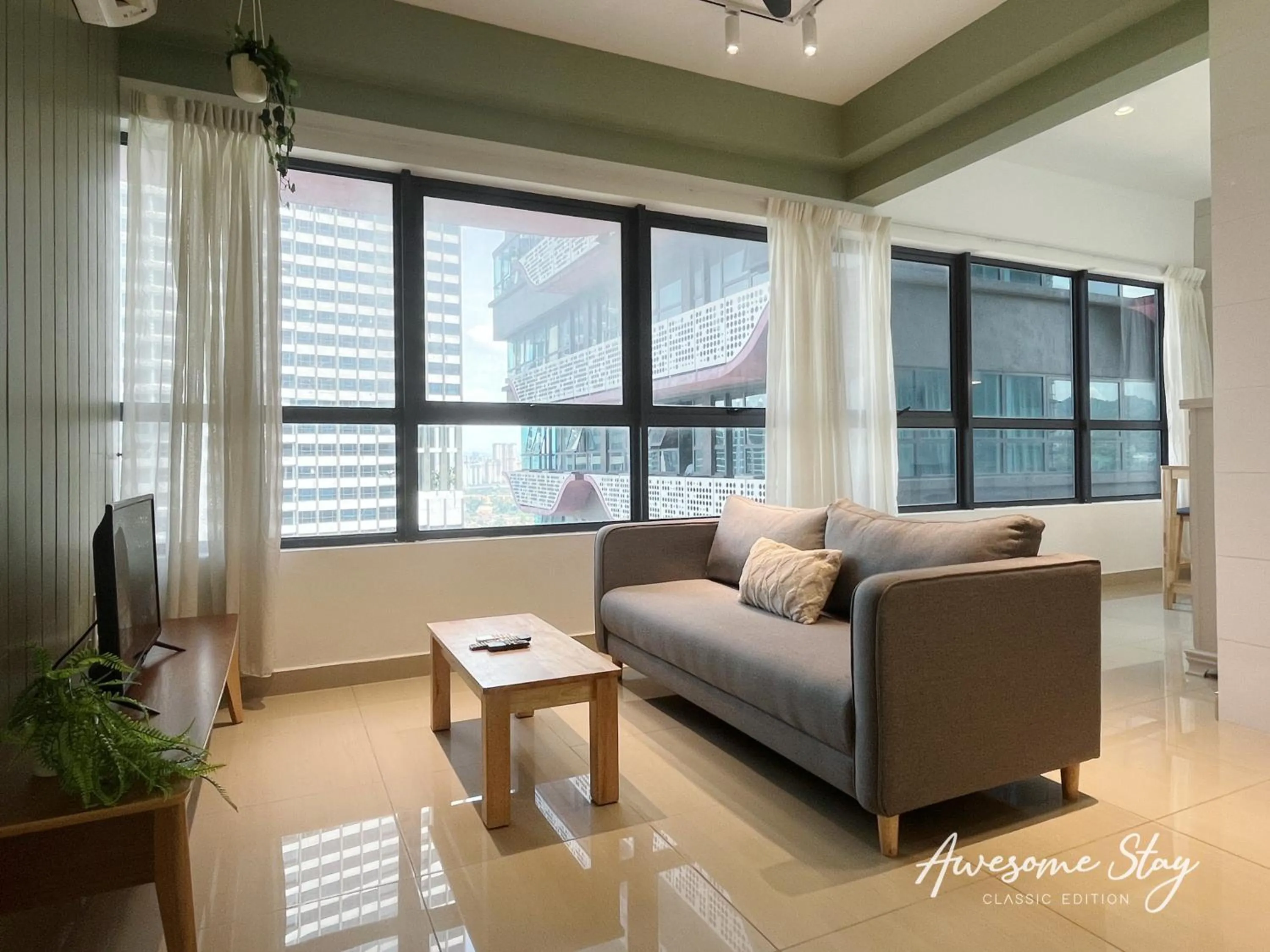 Living room in Arte Plus Ampang By Awesomestay