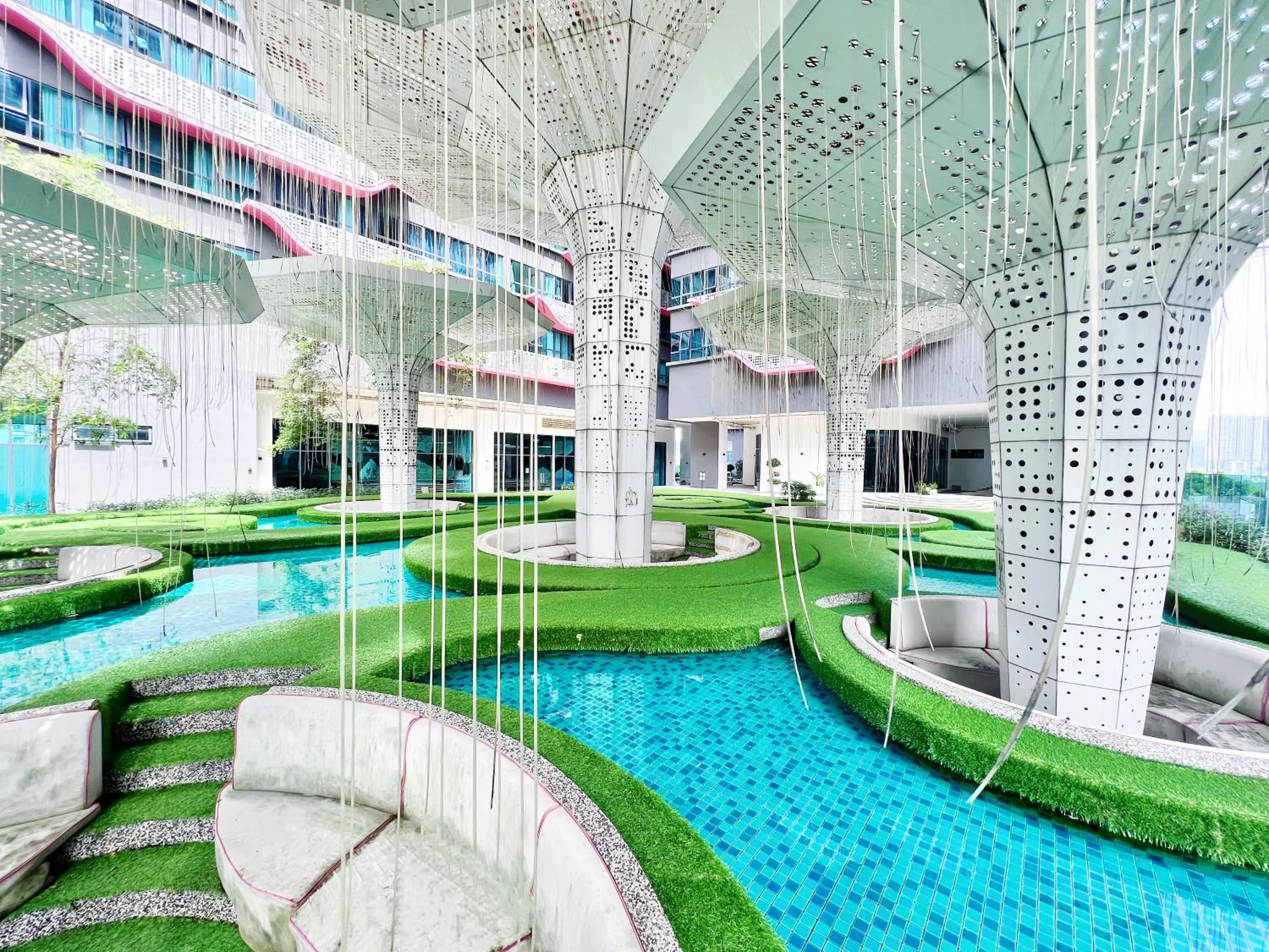 sunbed in Arte Plus Ampang By Awesomestay