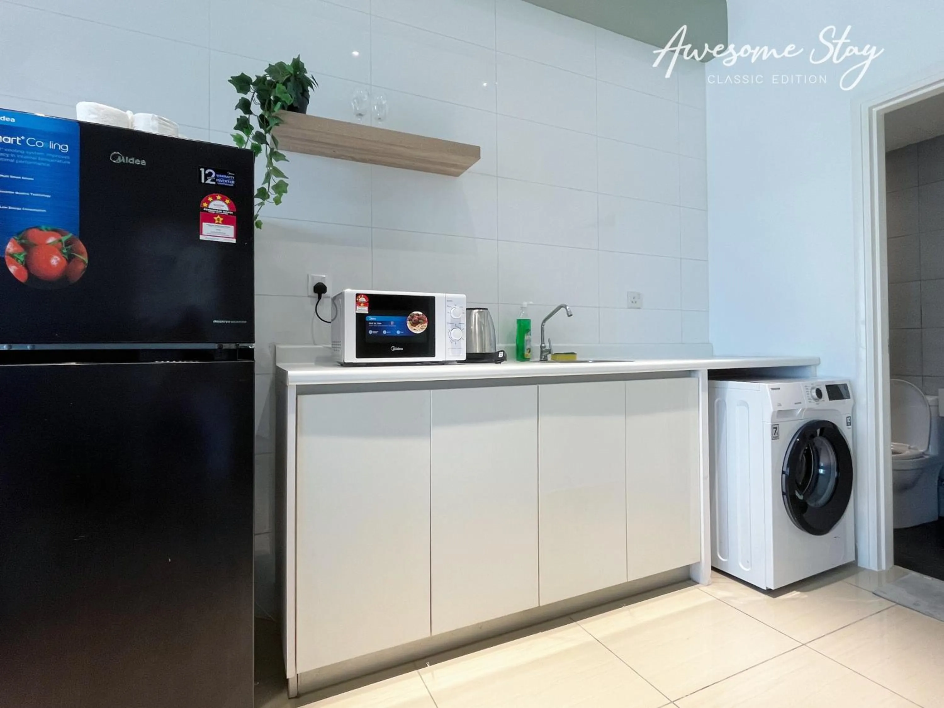 kitchen in Arte Plus Ampang By Awesomestay