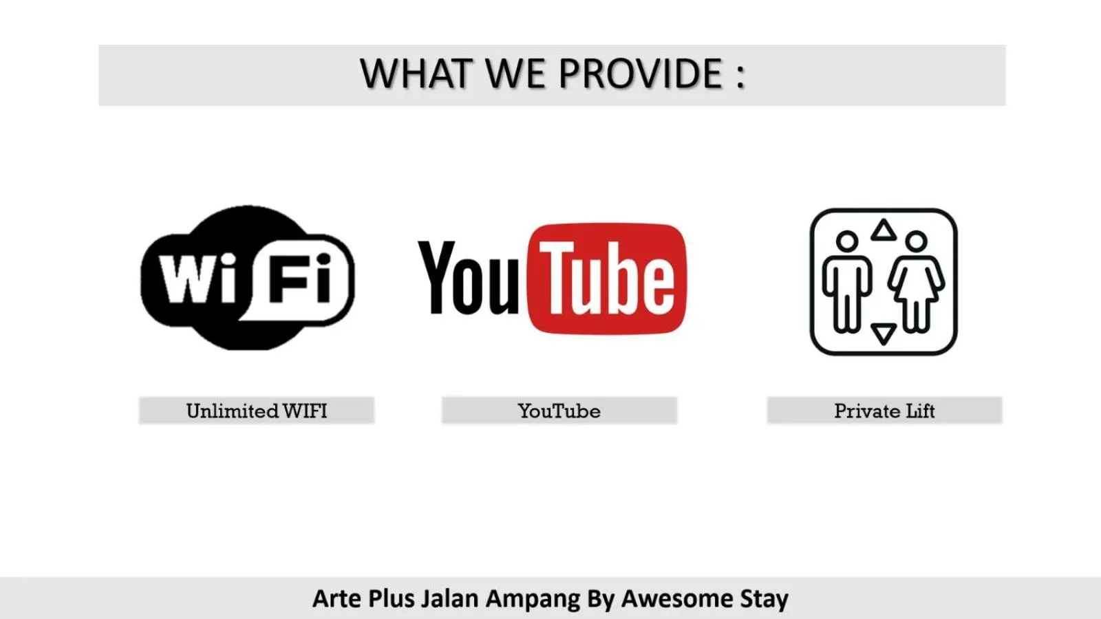 Text overlay in Arte Plus Ampang By Awesomestay