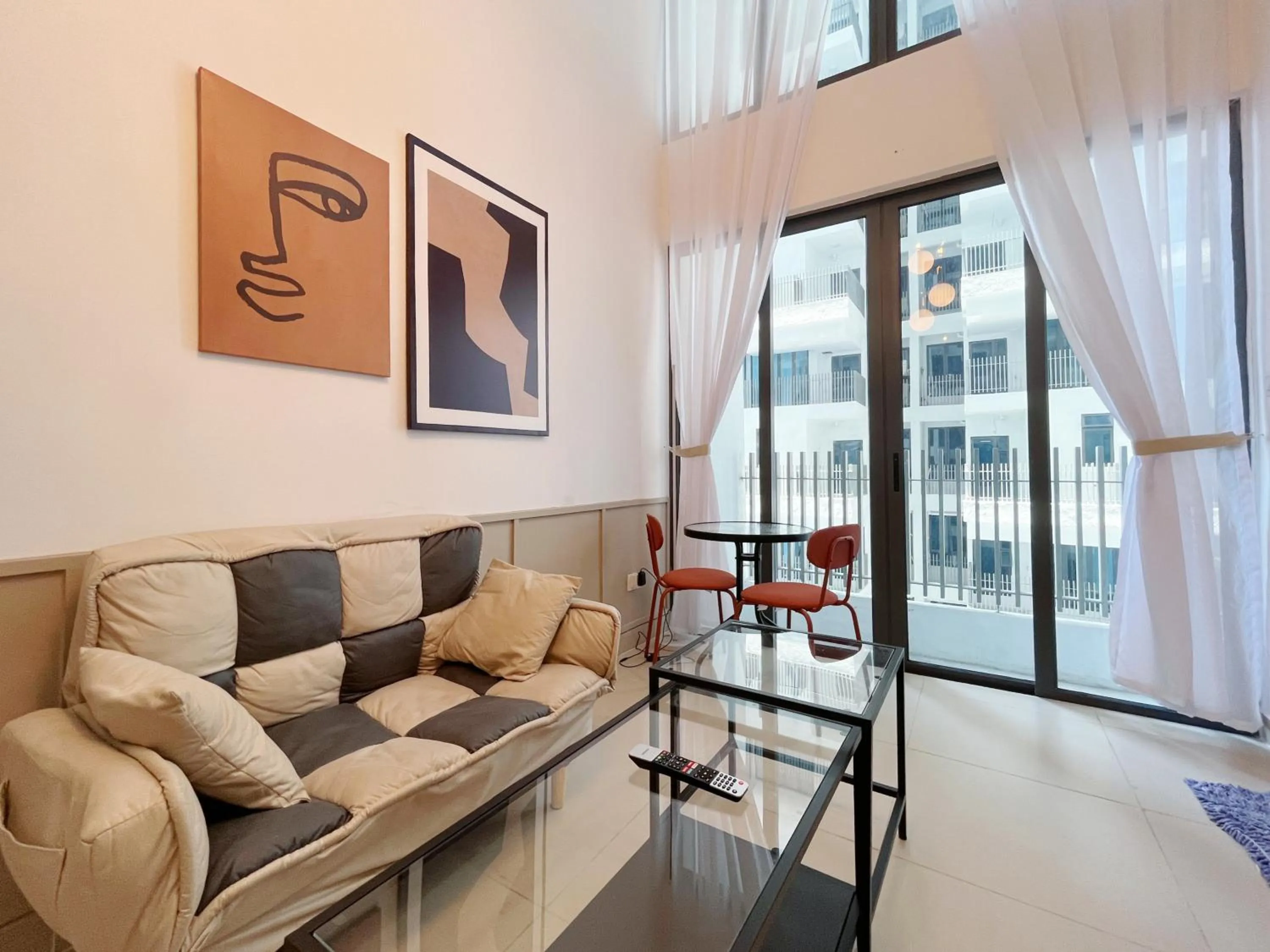 Living room in The Colony By Infinitum By Awesomestay