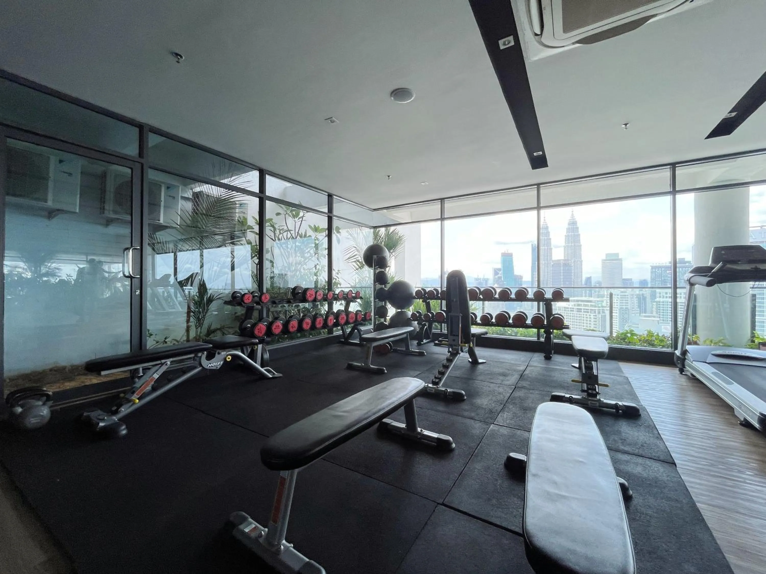 Fitness centre/facilities in The Colony By Infinitum By Awesomestay