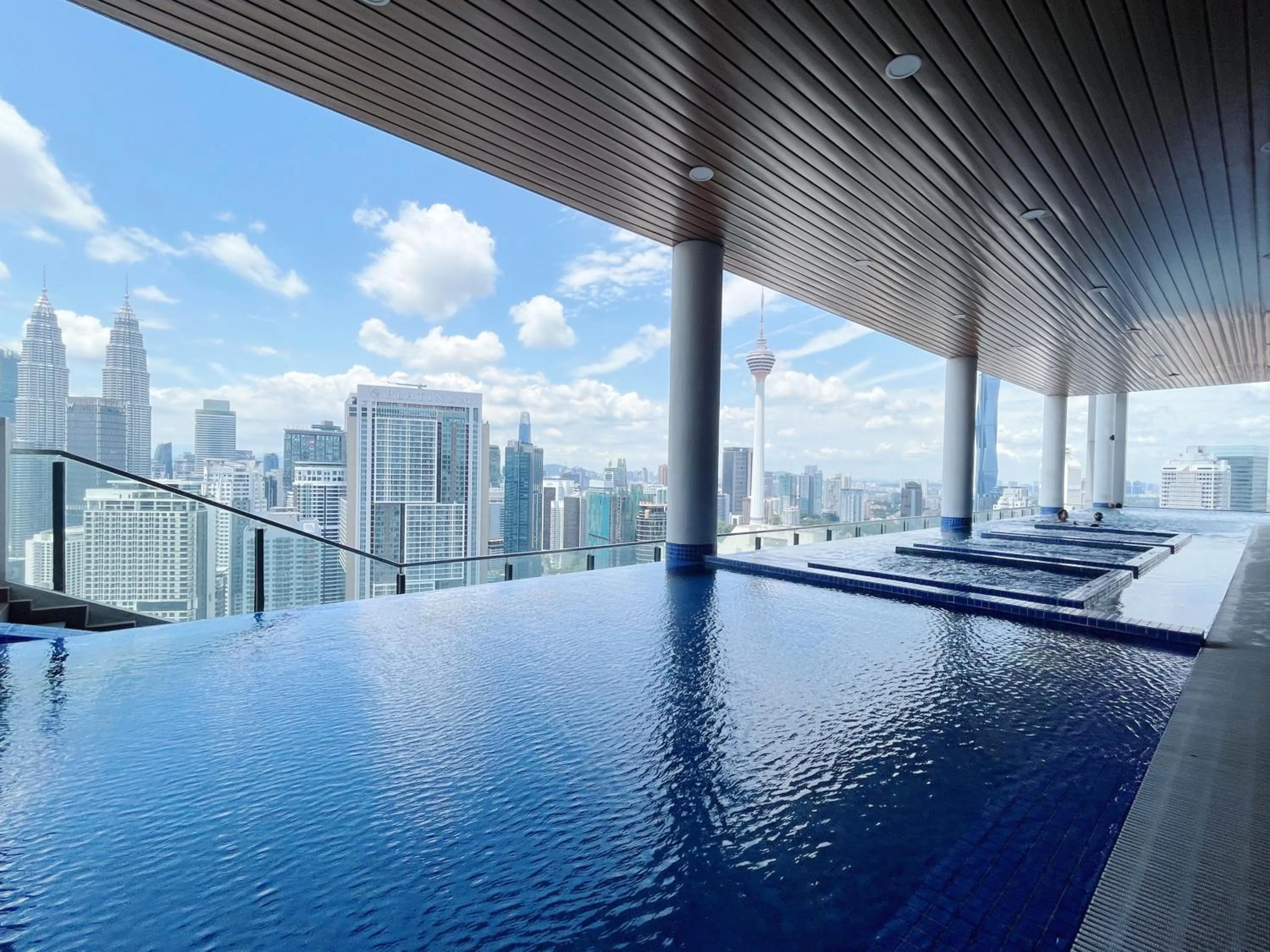 Swimming pool in The Colony By Infinitum By Awesomestay