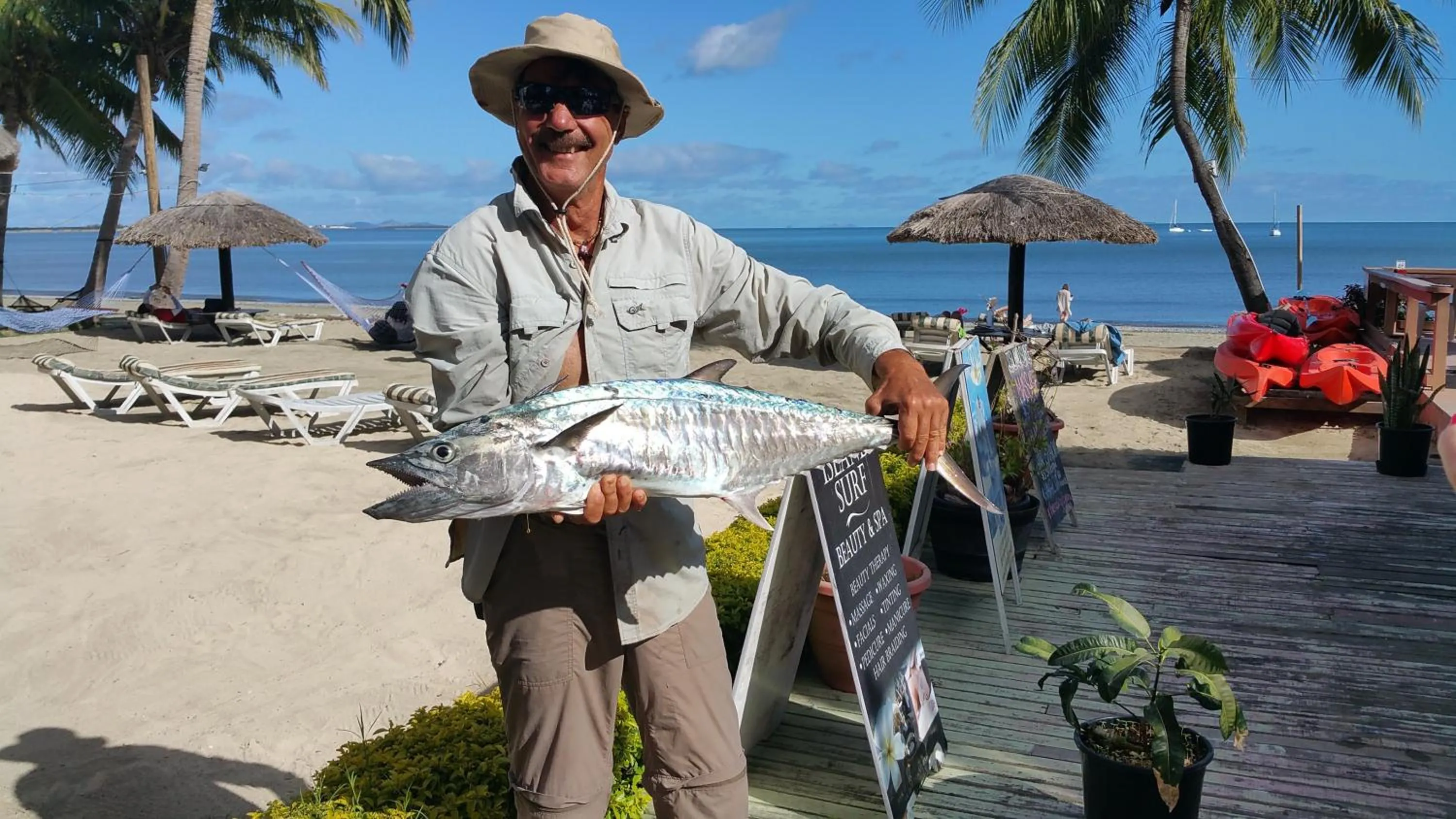 Fishing in Smugglers Cove Beach Resort & Hotel