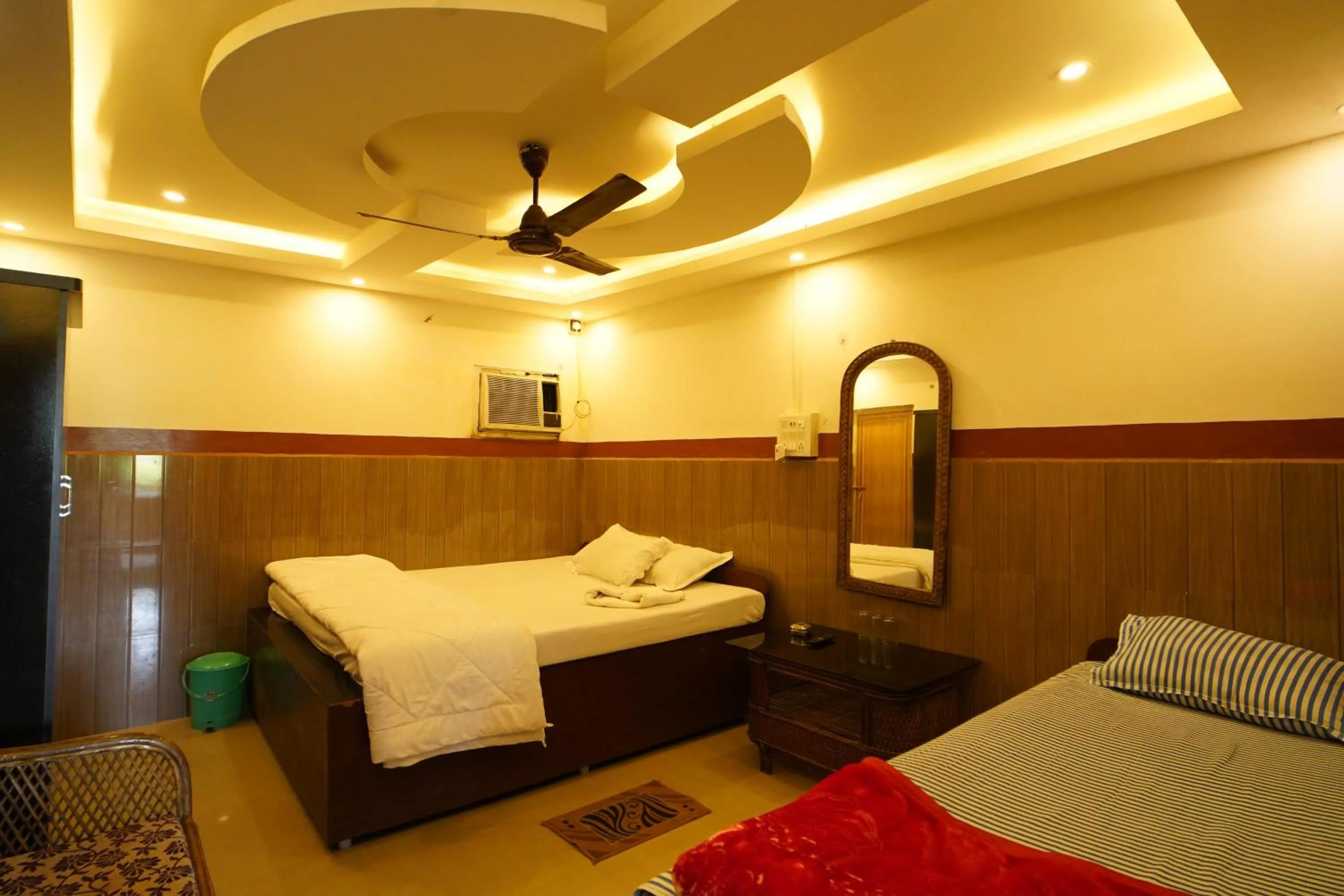 Bed in Lake View Village Resort
