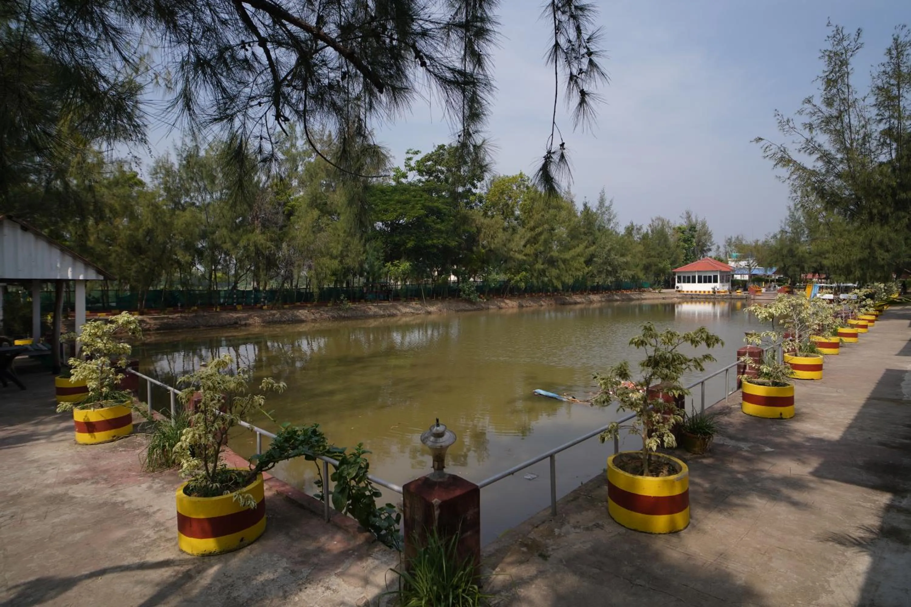 Spring in Lake View Village Resort