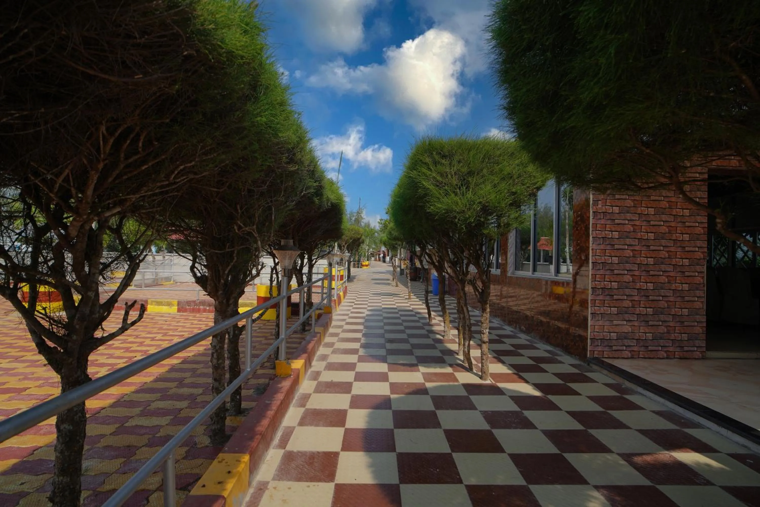 Spring in Lake View Village Resort