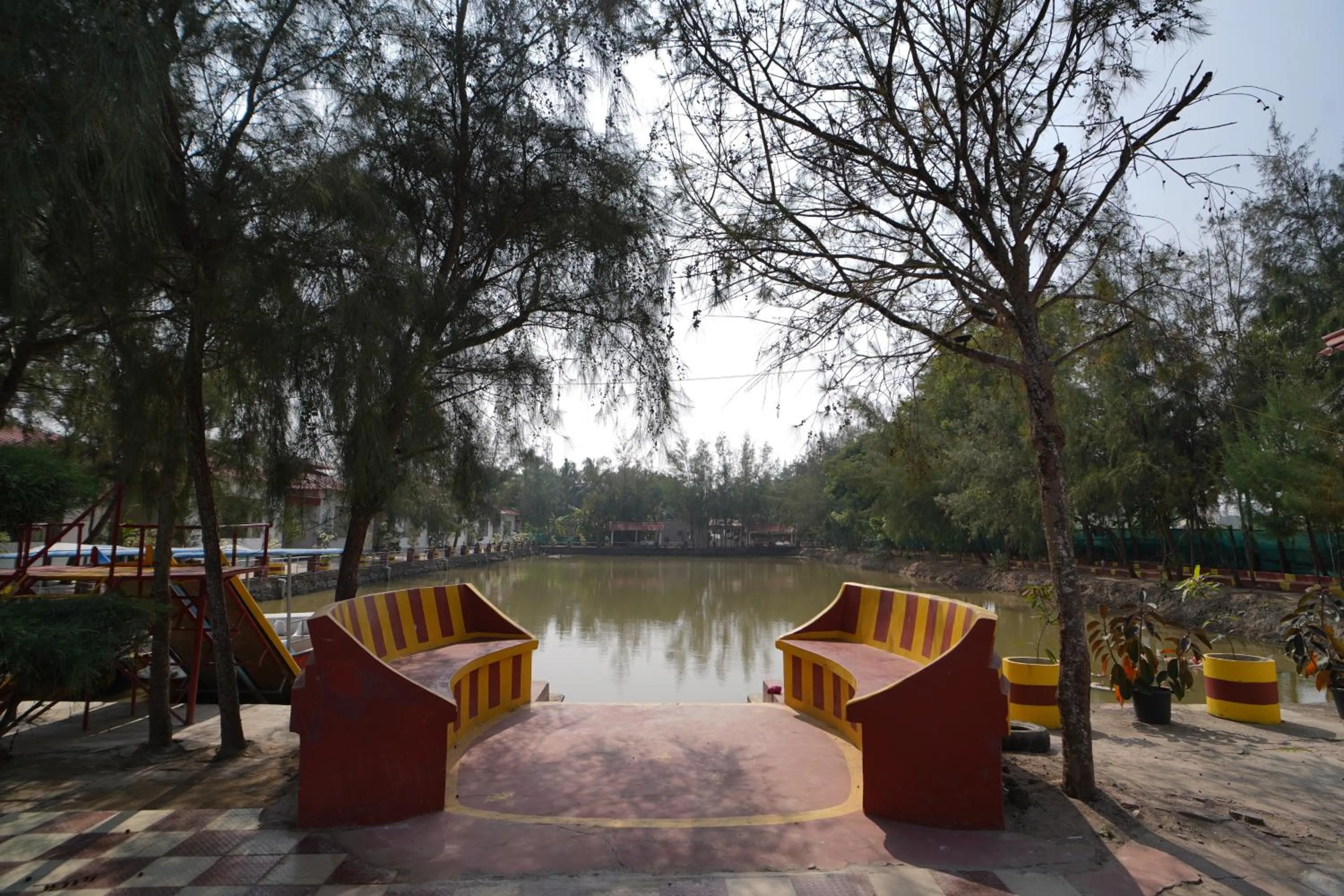 Spring in Lake View Village Resort