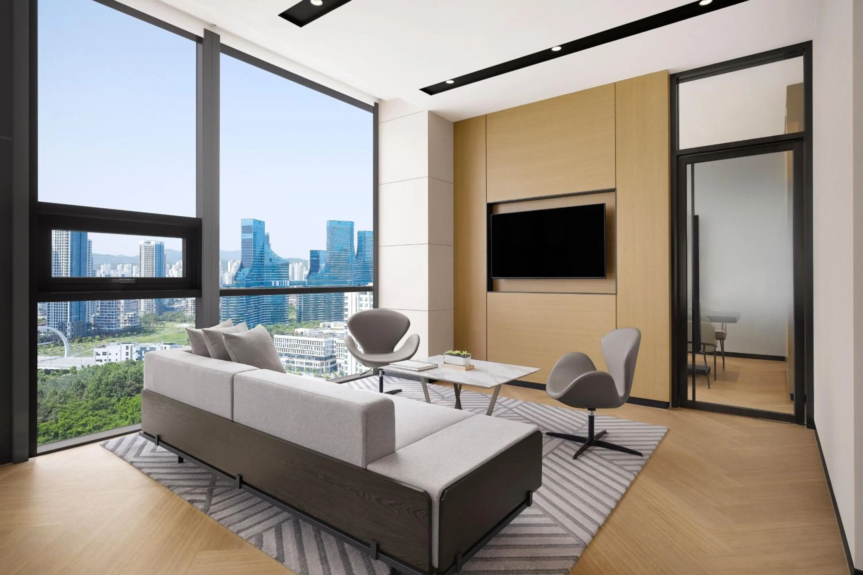 Lounge or bar in Courtyard by Marriott Sejong