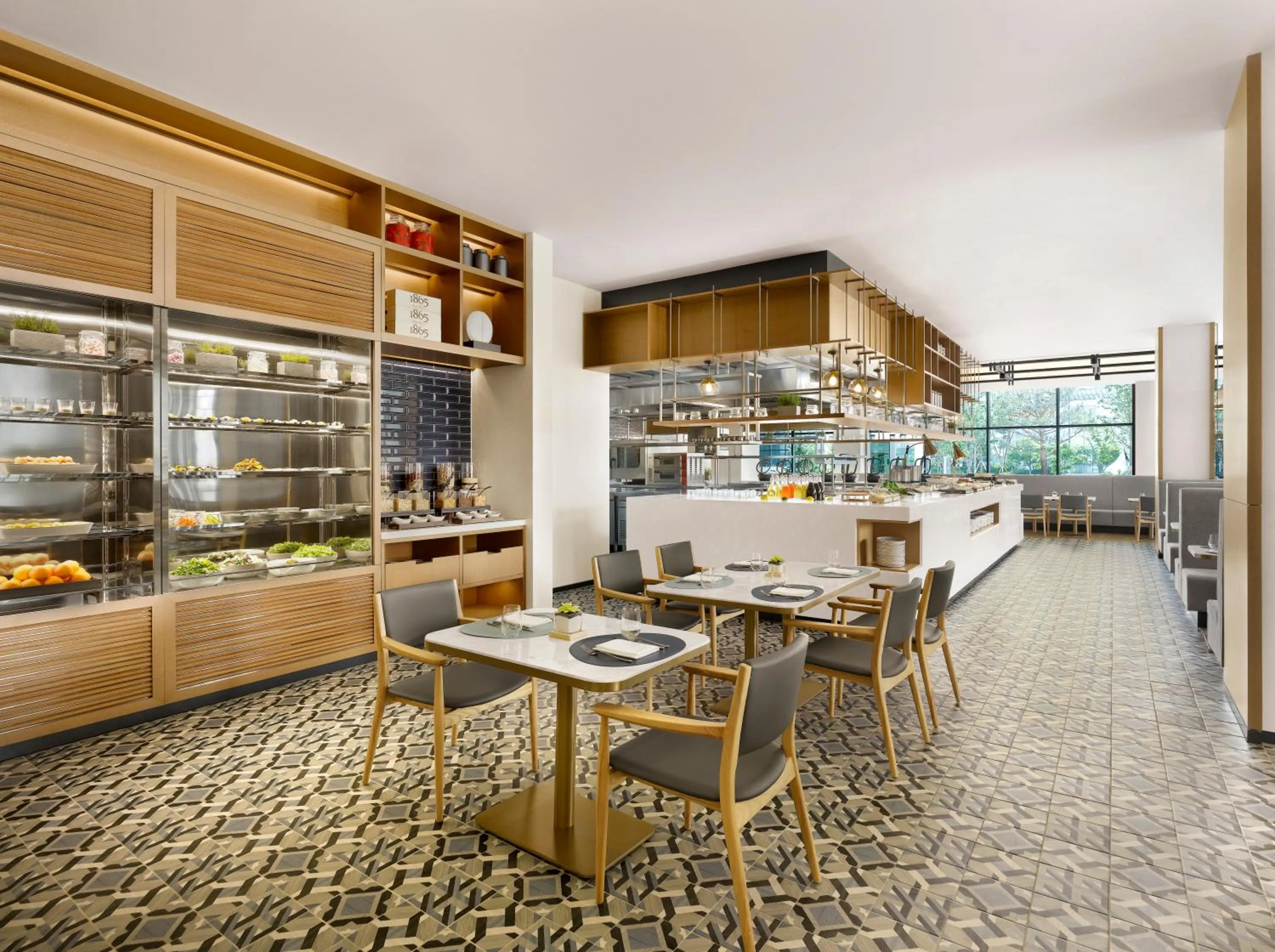 Restaurant/places to eat in Courtyard by Marriott Sejong