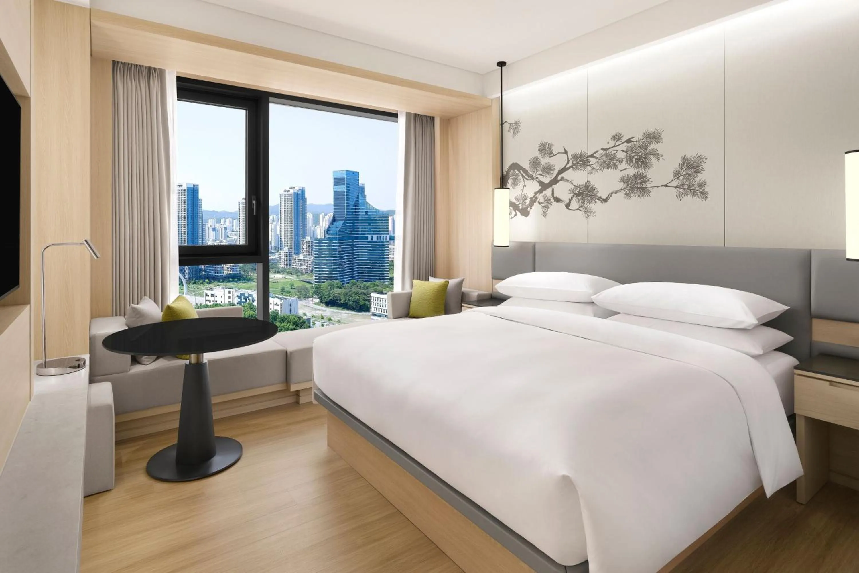 Photo of the whole room, Bed in Courtyard by Marriott Sejong