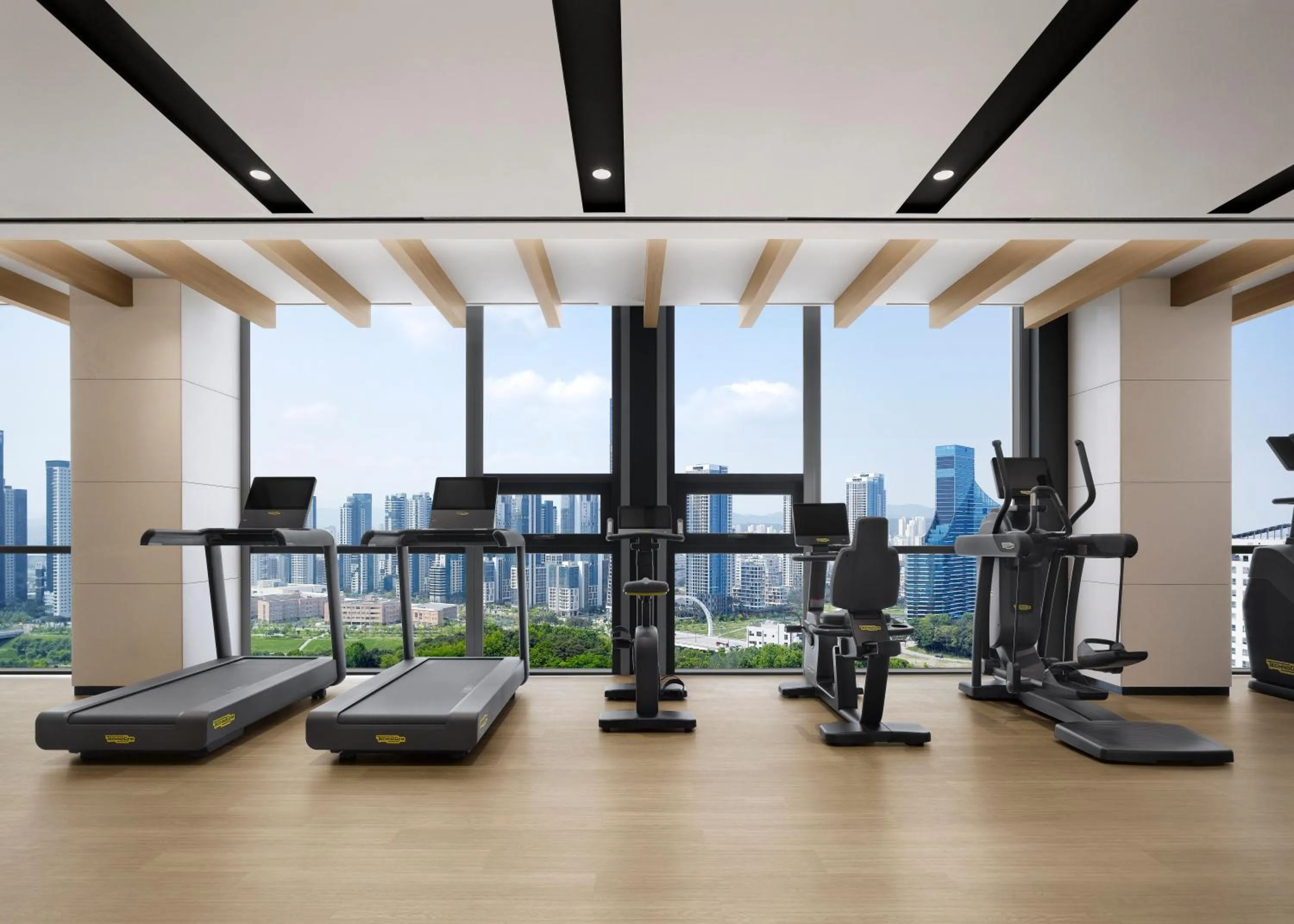 Fitness centre/facilities in Courtyard by Marriott Sejong