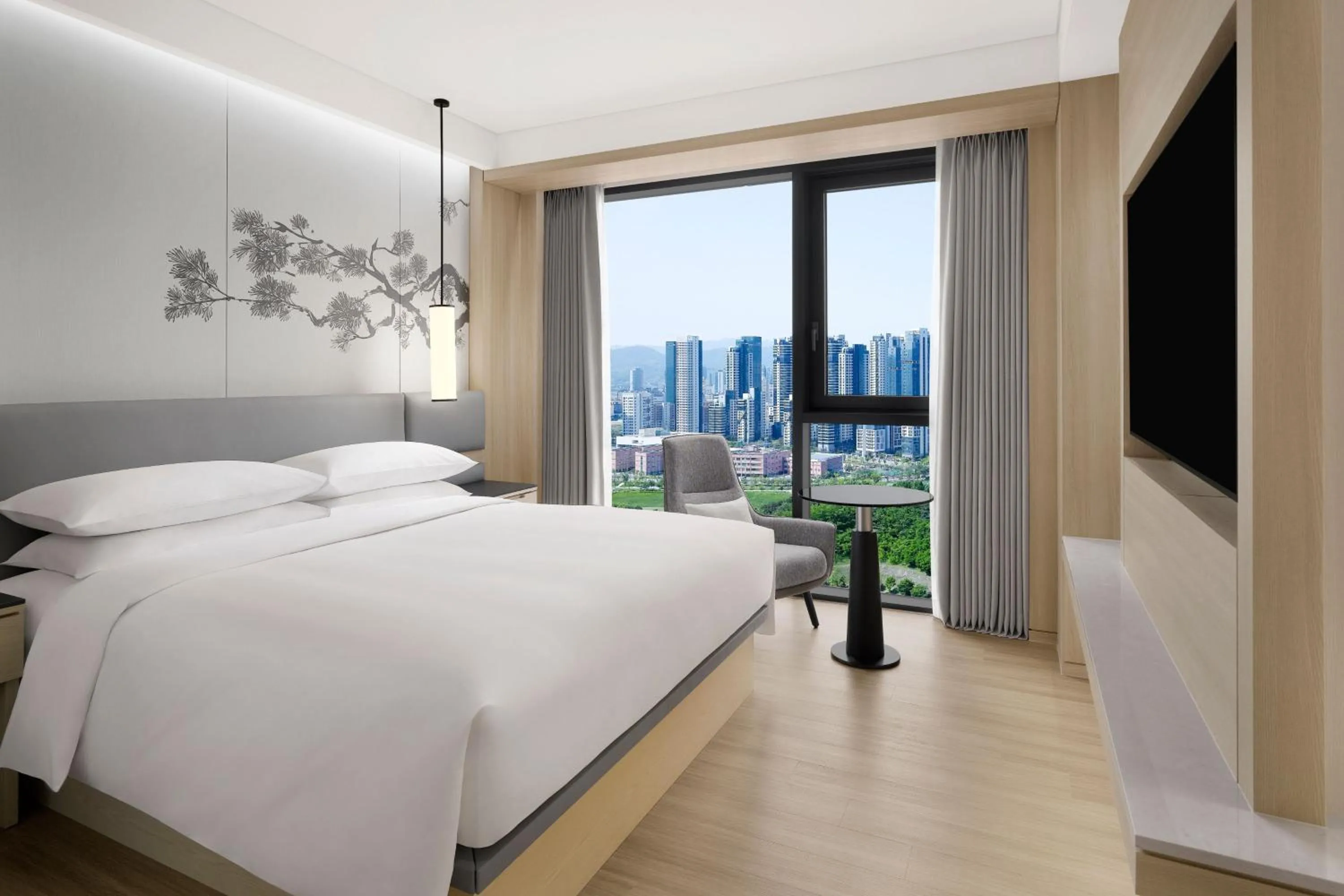 Photo of the whole room, Bed in Courtyard by Marriott Sejong