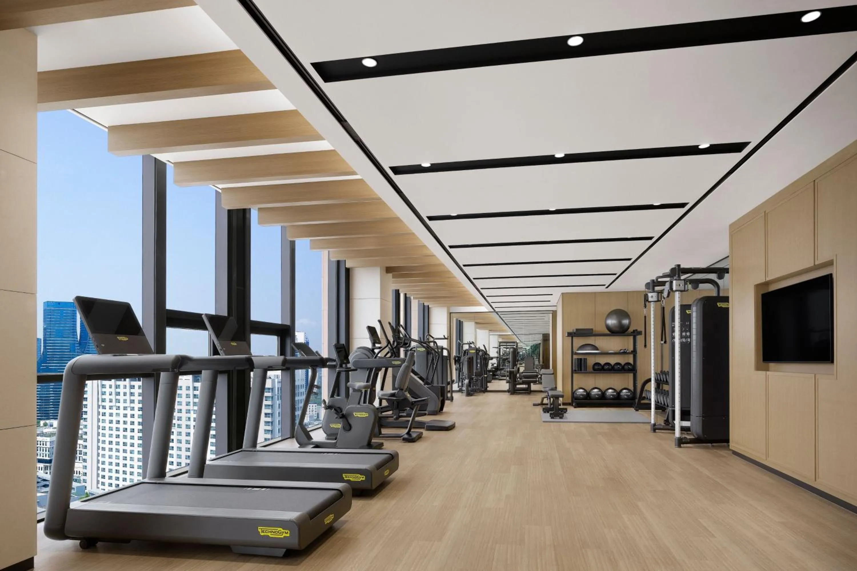 Fitness centre/facilities in Courtyard by Marriott Sejong