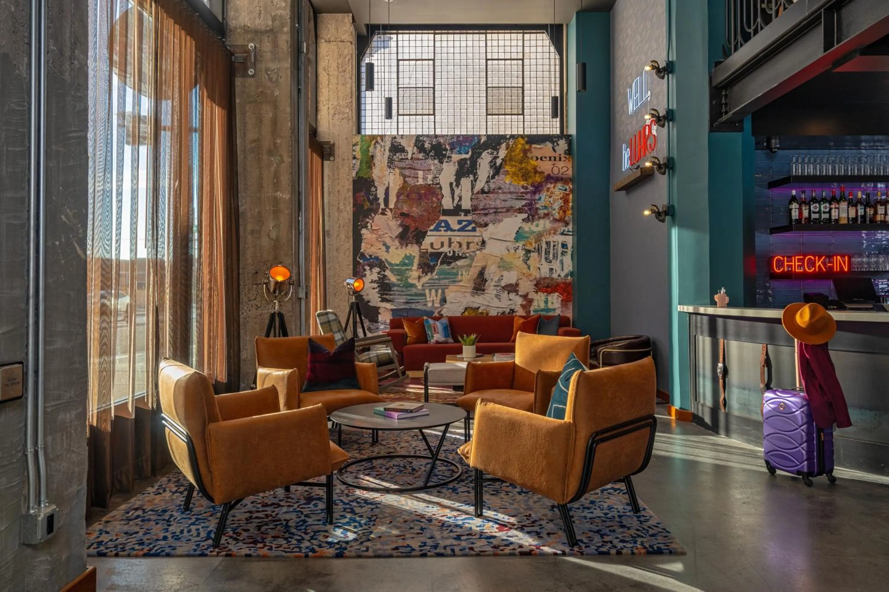 Lobby or reception in Moxy Phoenix Downtown