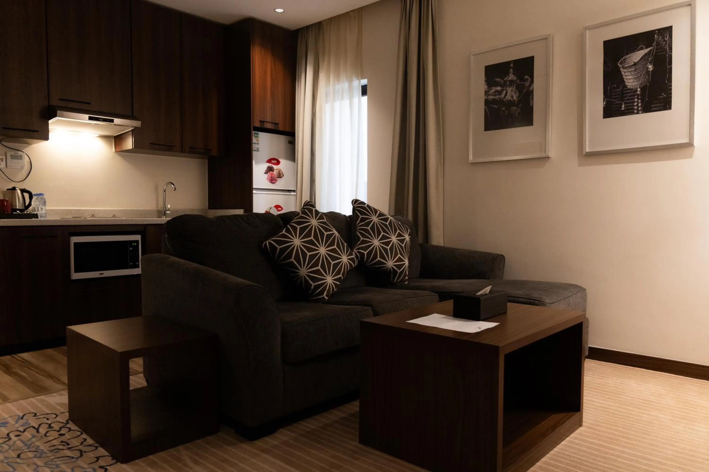 Kitchen or kitchenette in Dream Residence Olaya Khobar