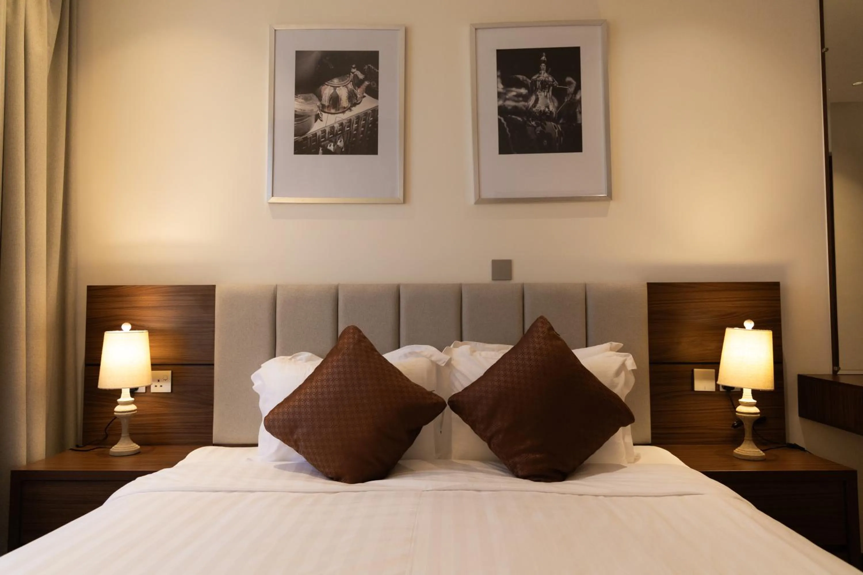 Bedroom, Bed in Dream Residence Olaya Khobar