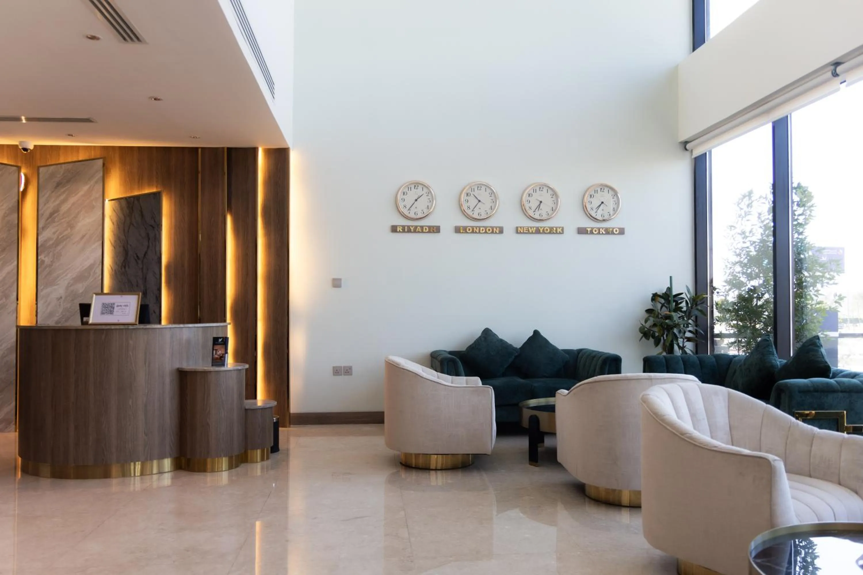 Lobby or reception in Dream Residence Olaya Khobar