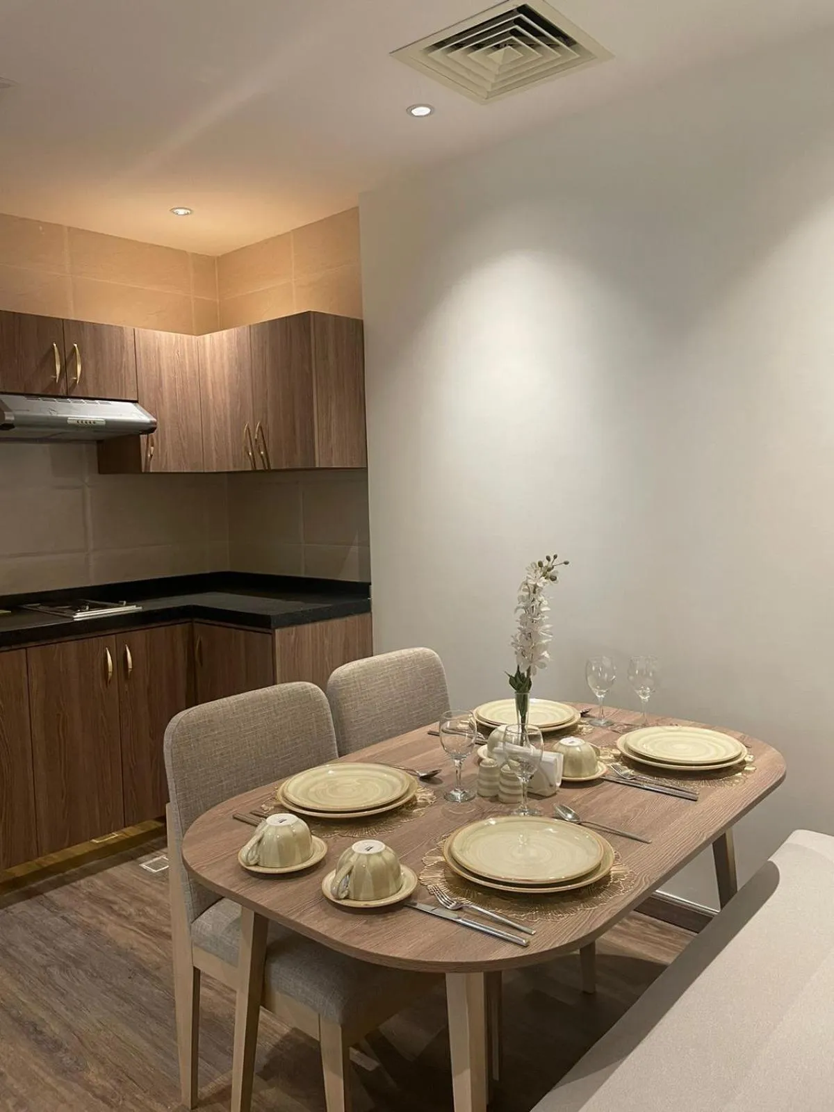 Dining area in Dream Residence Olaya Khobar