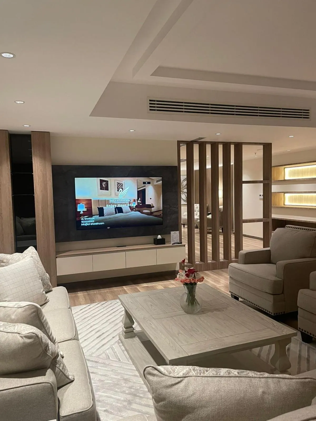 Living room in Dream Residence Olaya Khobar