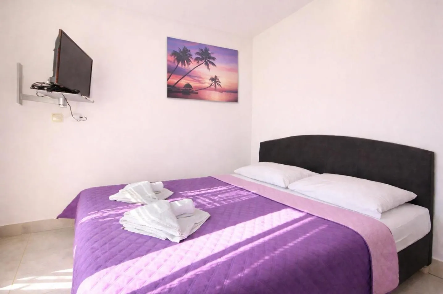 Bed in Villa San Marco