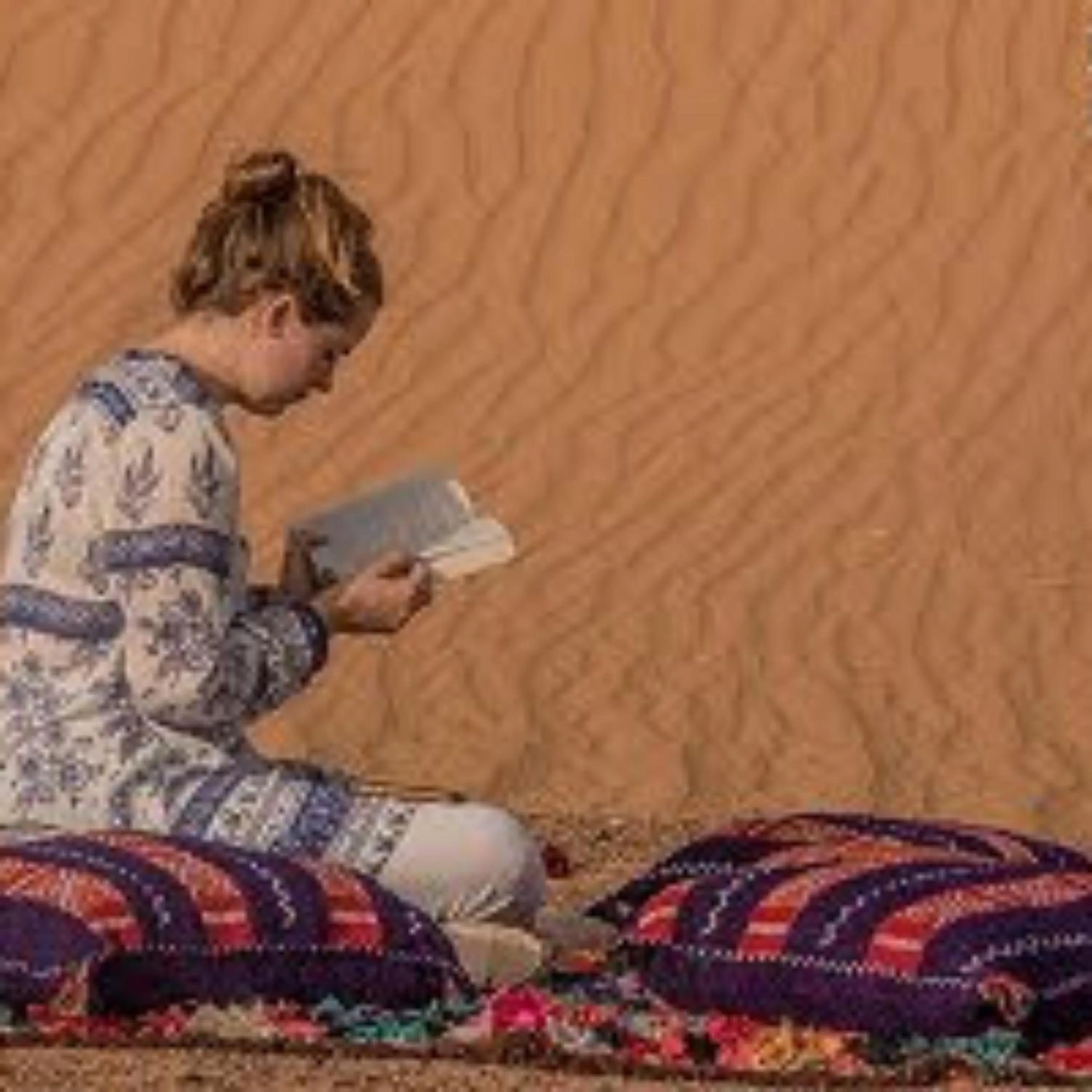 People in Merzouga heart camp