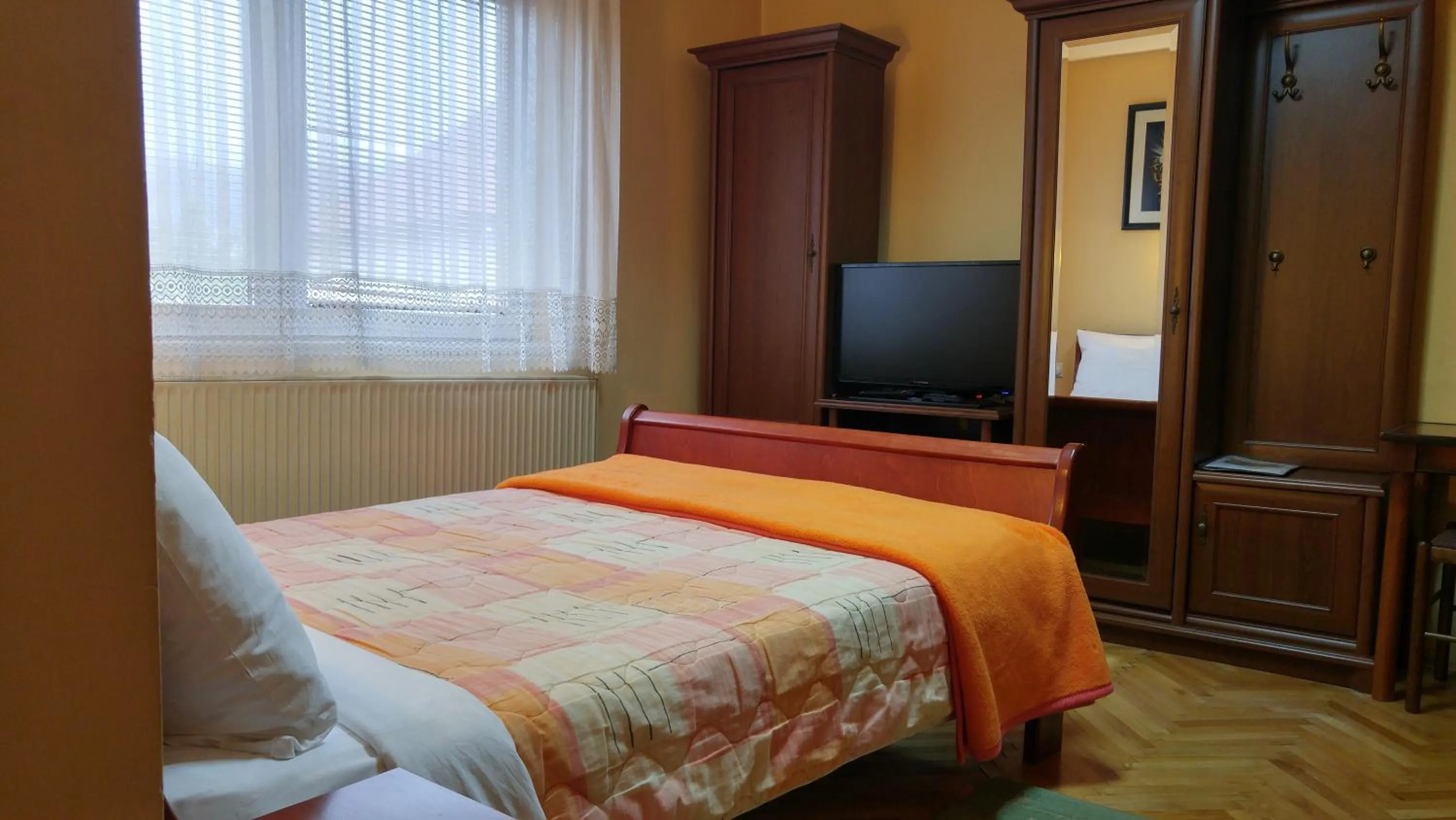Bed in Hotel Čile