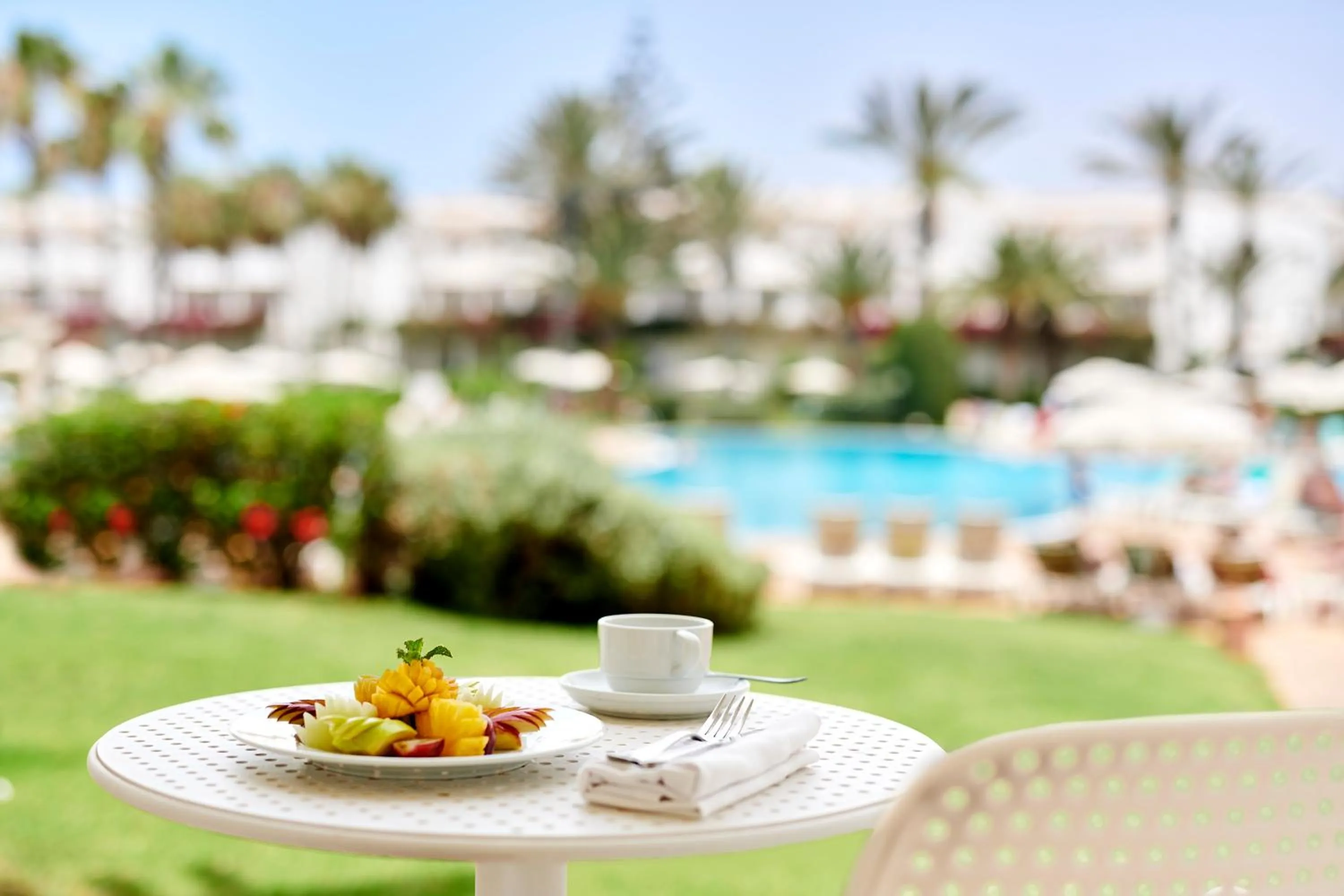 Balcony/Terrace in Iberostar Waves Founty Beach All Inclusive