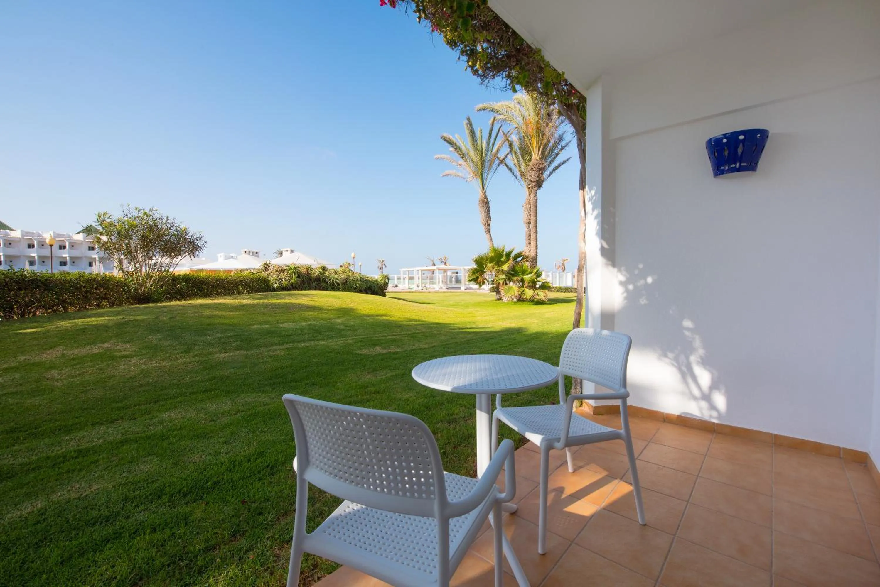 Balcony/Terrace in Iberostar Waves Founty Beach All Inclusive