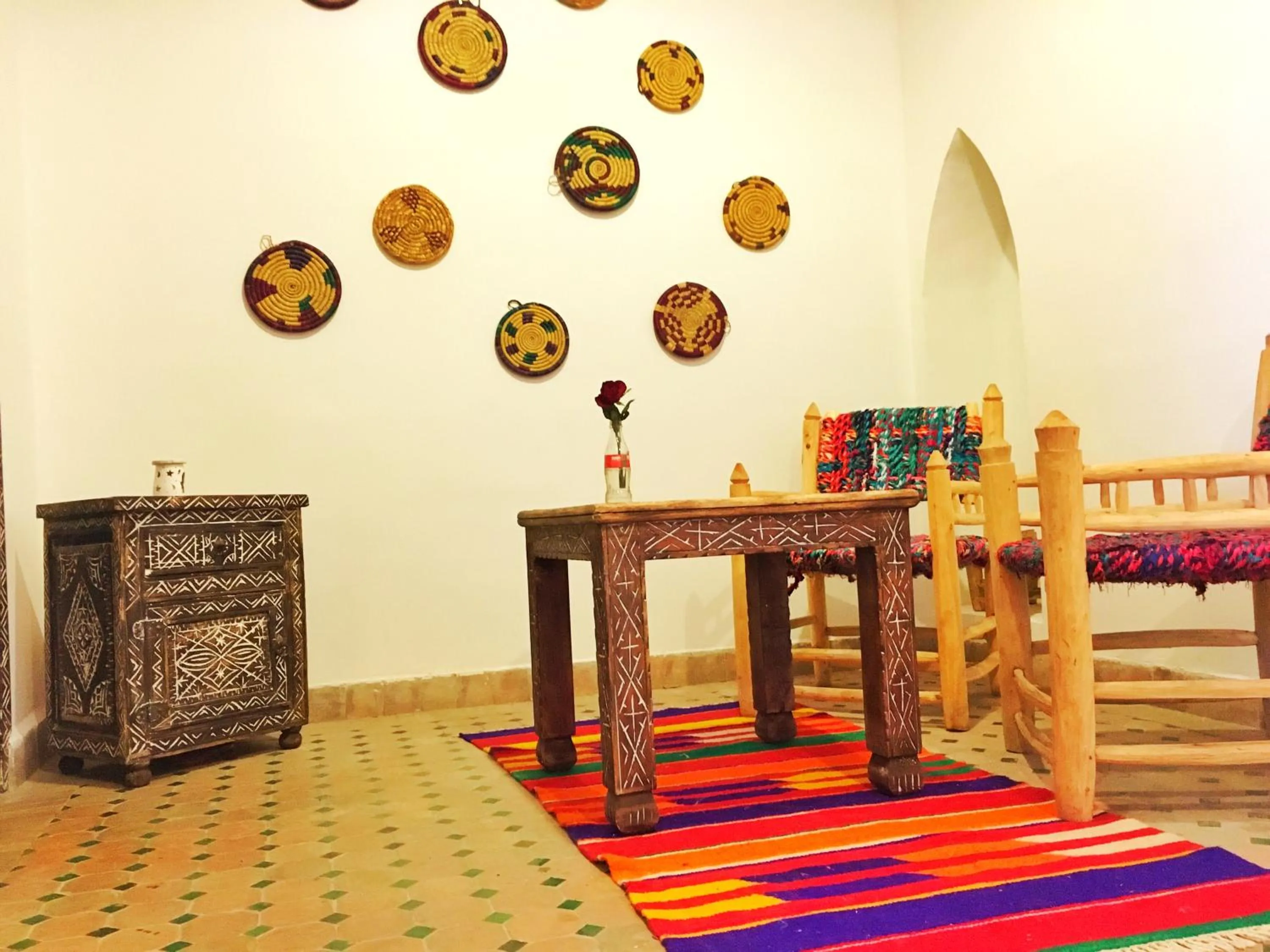 Living room in Riad Inna & Watersports Center